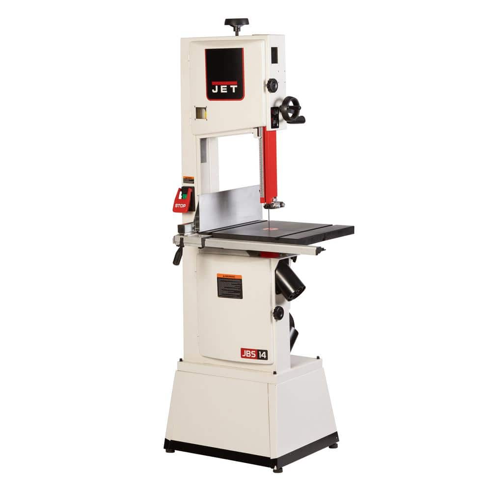 JET Black 14-Inch Woodworking Bandsaw, 1-3/4 HP, 115/230V 1Ph (JWBS-14SFX-BLK) - Image 1