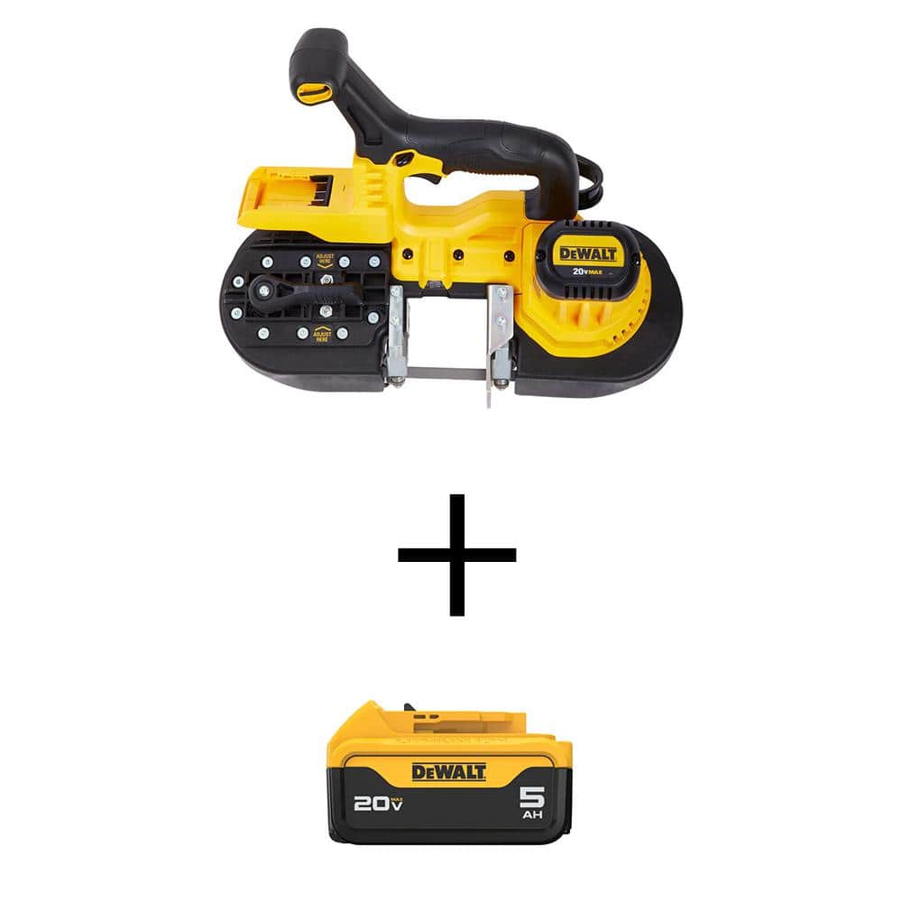 DEWALT 20V MAX Portable Bandsaw, Cordless, Bare Tool Only (DCS371B) - Image 1
