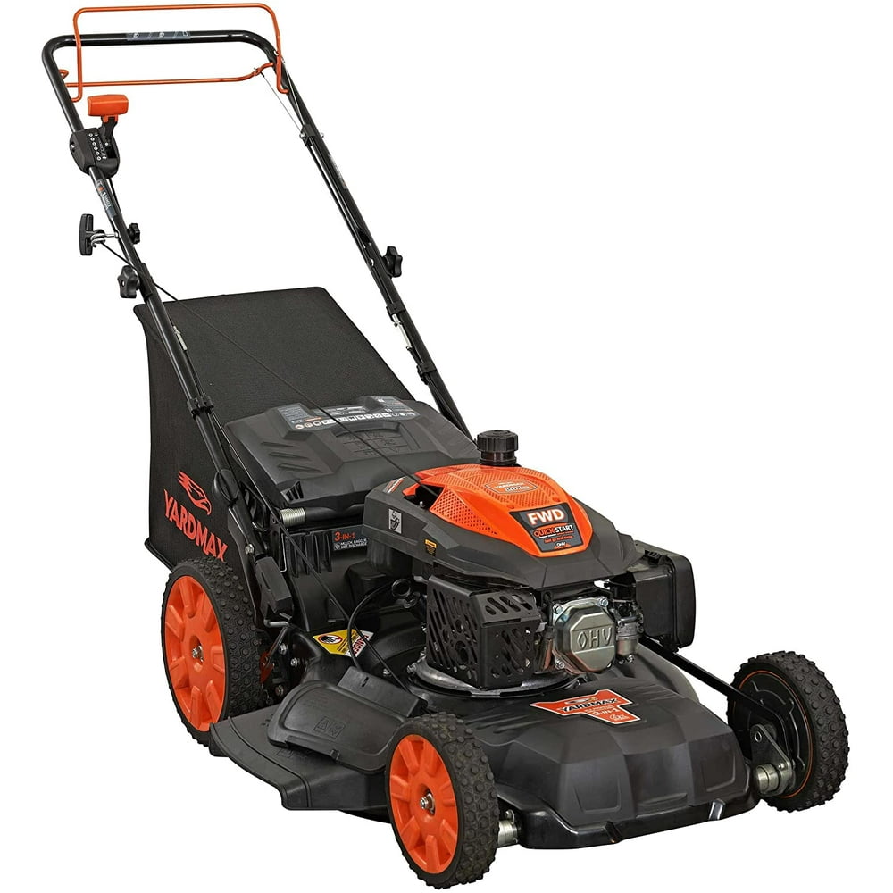 22 in. 201cc SELECT PACE 6 Speed CVT High Wheel FWD 3-in-1 Gas Walk Behind Self Propelled Lawn Mower - Image 1