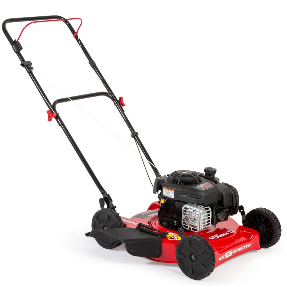 Hyper Tough 20-inch 125cc Gas Push Mower with Briggs & Stratton Engine (Assembly Details: 46.9 lbs; 22.10-inch Height) - Image 1