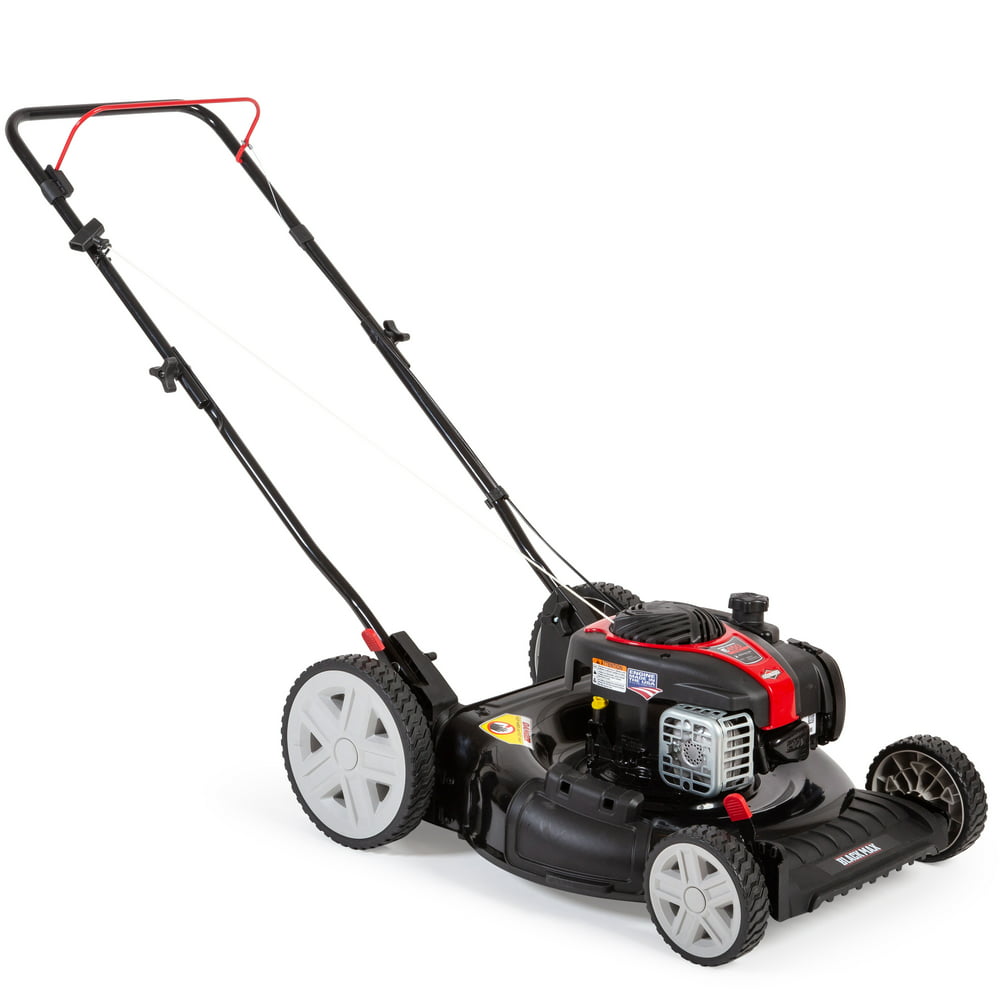Black Max 21-inch 125cc Gas Push Mower with Briggs & Stratton Engine (Assembled Product Weight 46.9 lb; 22.10-inch Height) - Image 1