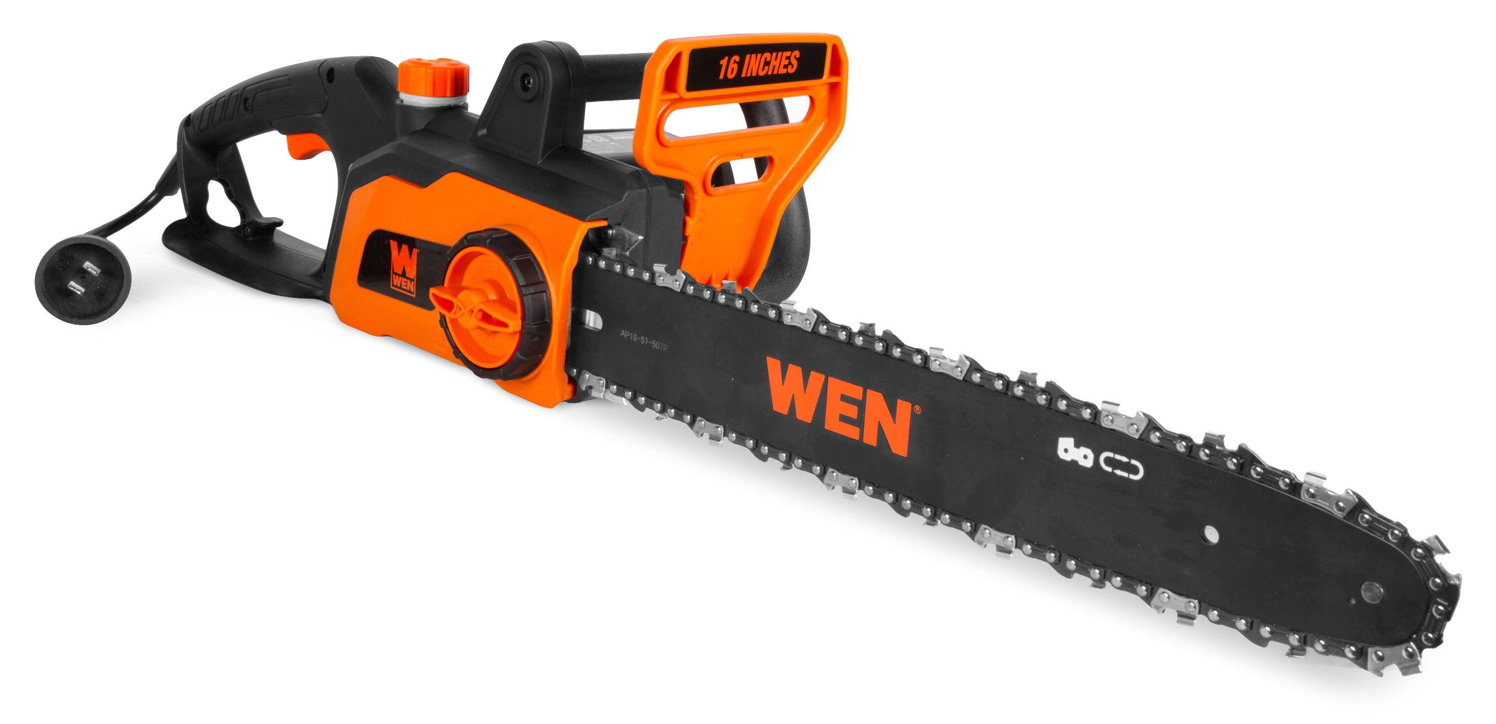 WEN Electric Chainsaw, Corded, 12-Amp, 16-Inch (CP1216) - Image 1