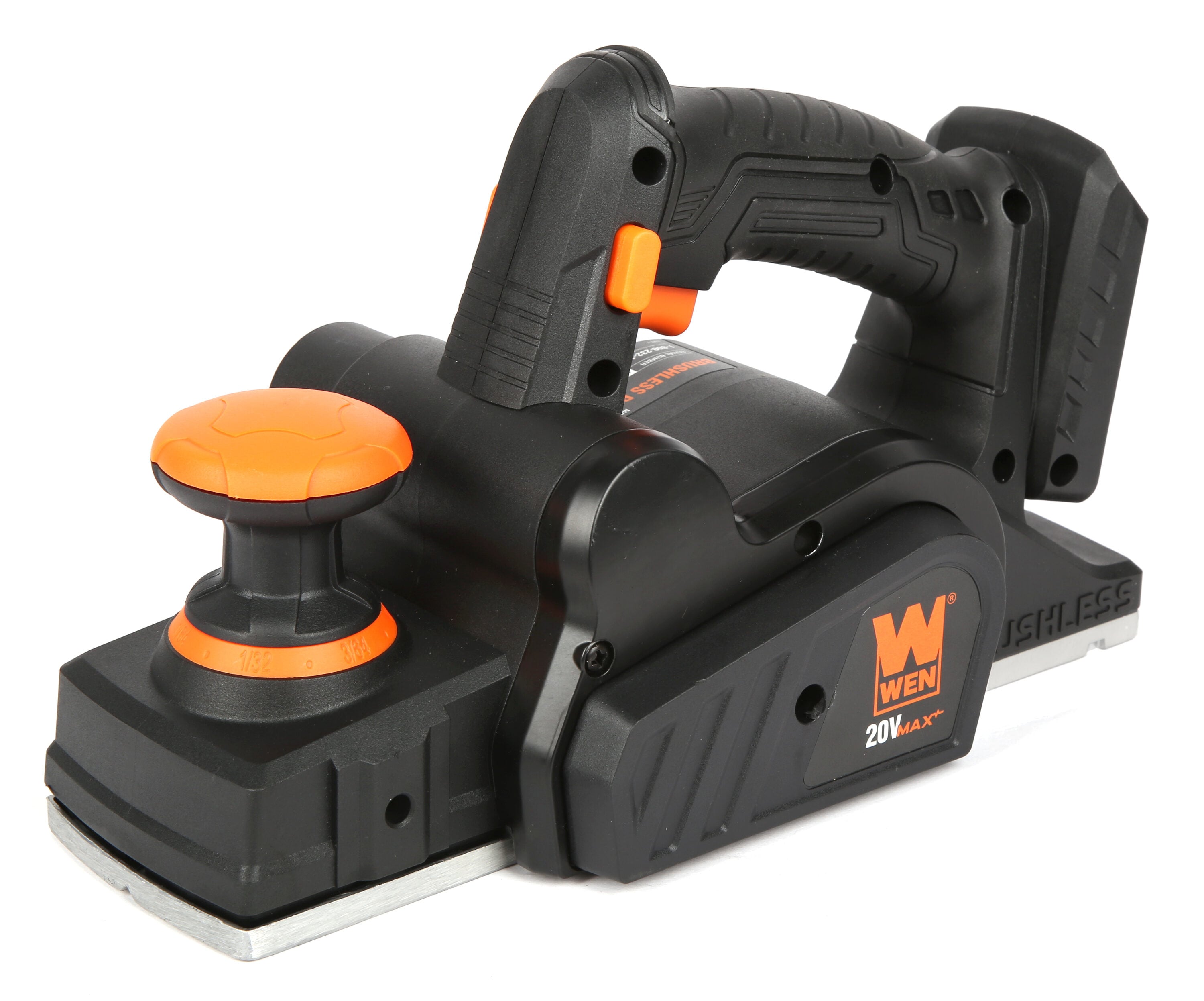 WEN Cordless Planer, Brushless with 3-1/4-Inch Blade (Tool Only, 20V Max Battery Not Included) (20635BT) - Image 1