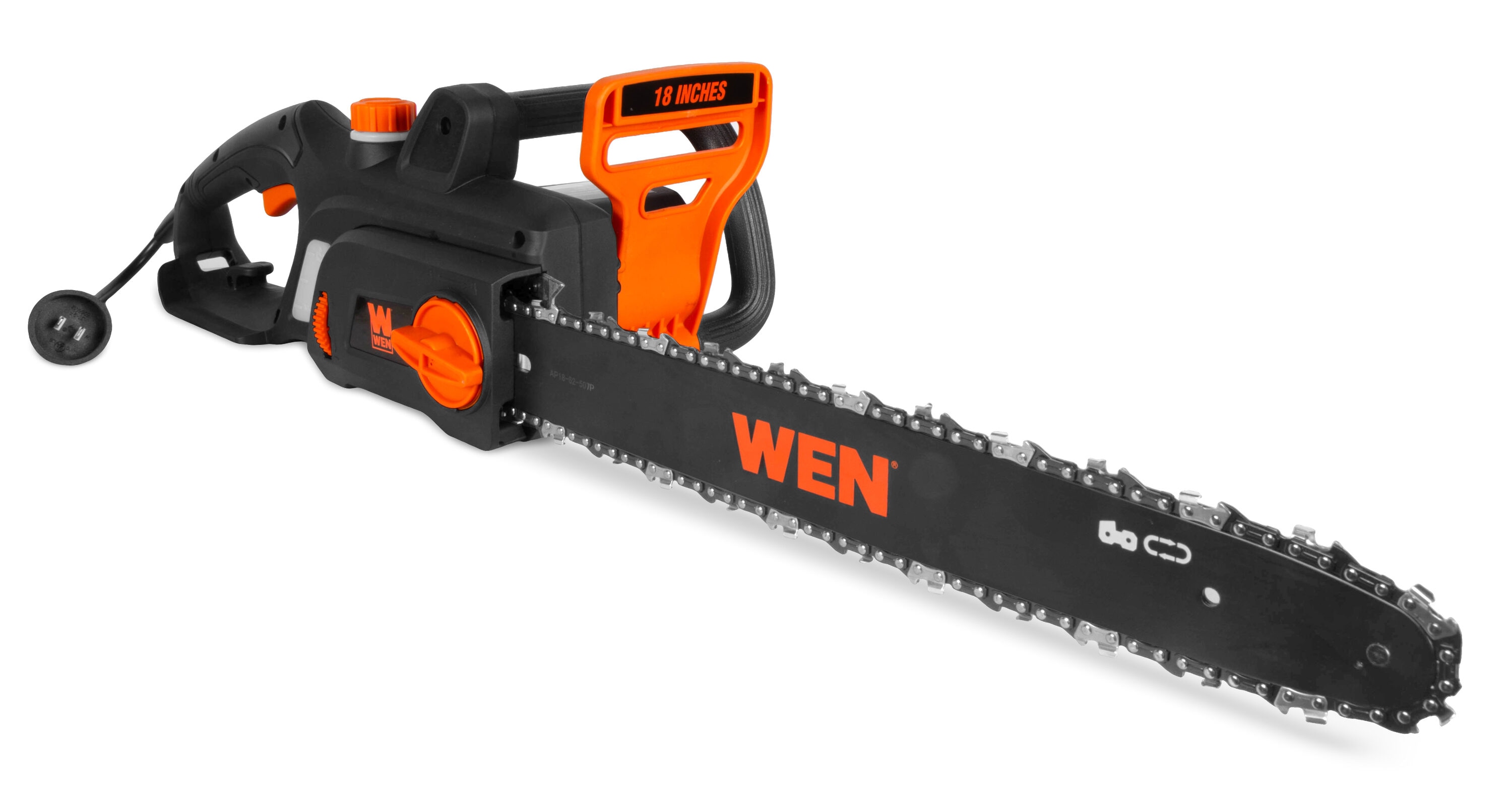 WEN Electric Chainsaw, Corded, 15-Amp, 18-Inch (CP1518) - Image 1