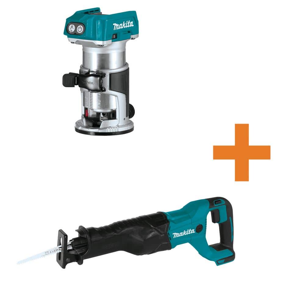Makita XRJ04Z 18V LXT Lithium-Ion Cordless Recipro Saw, Tool Only, Blue - Image 1