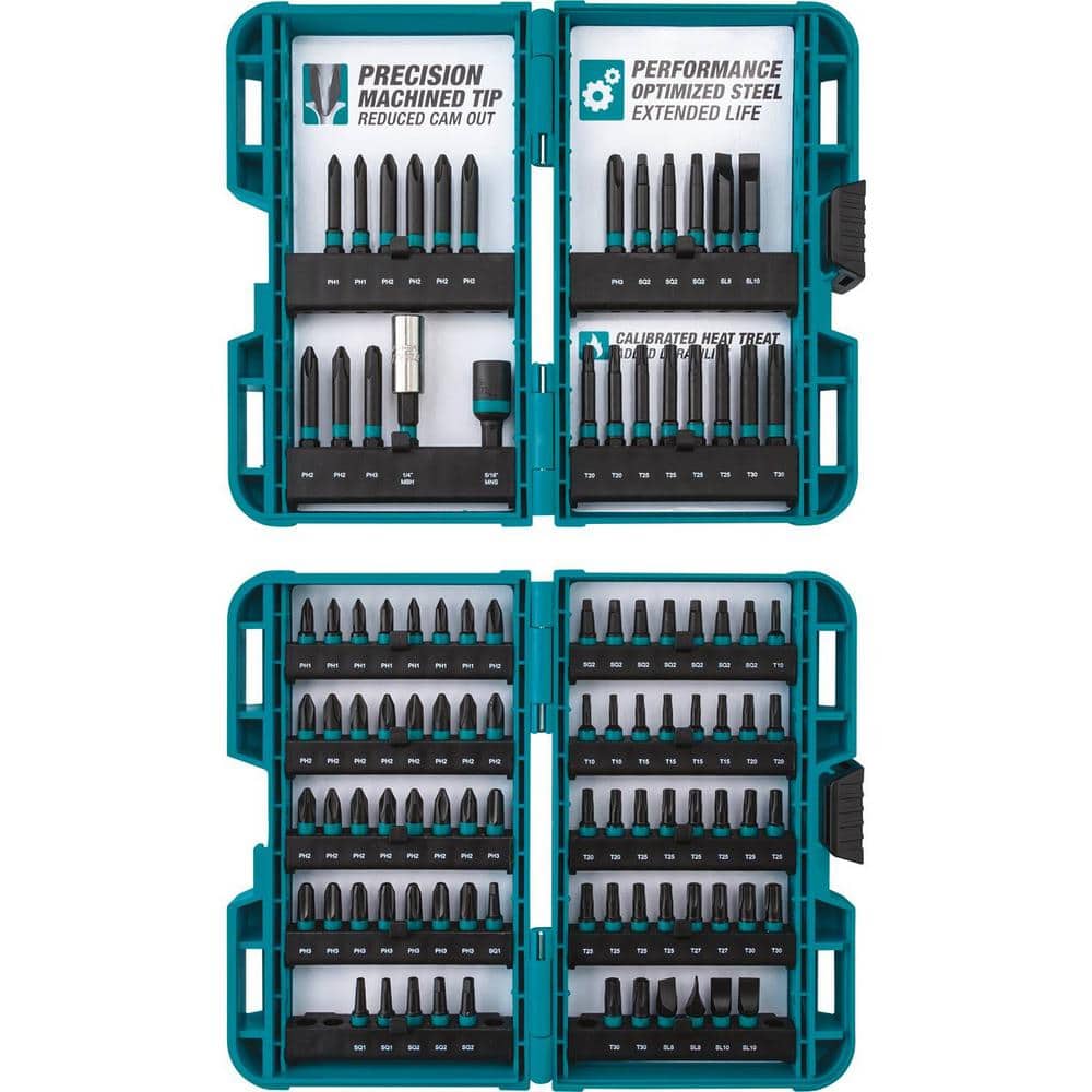 Makita E-00038 Impactx 100 Pc. Driver Bit Set - Image 1