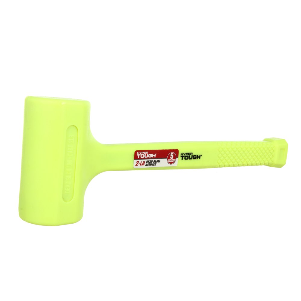 Hyper Tough 2 Pound Dead Blow Plastic Hammer TH79504Z - Image 1