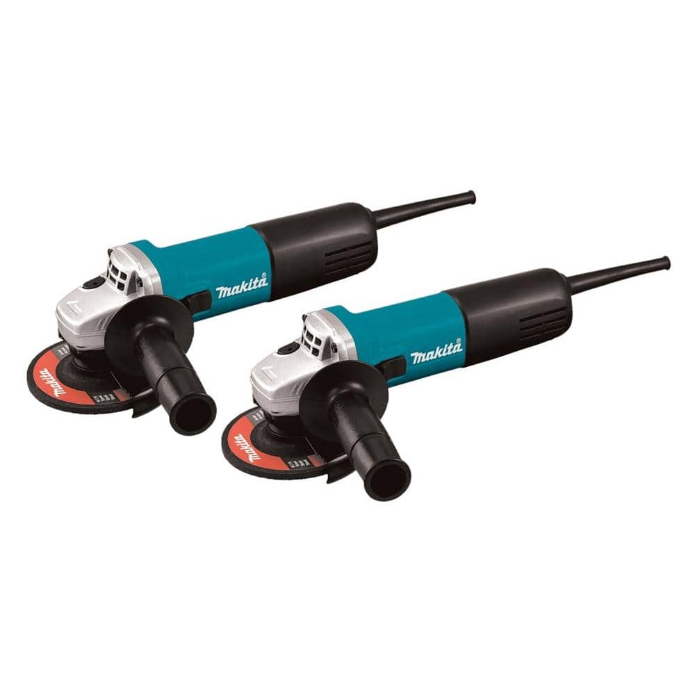 Makita 9557NB2 4-1/2" Angle Grinder, with AC/DC Switch (2 Pack) - Image 1