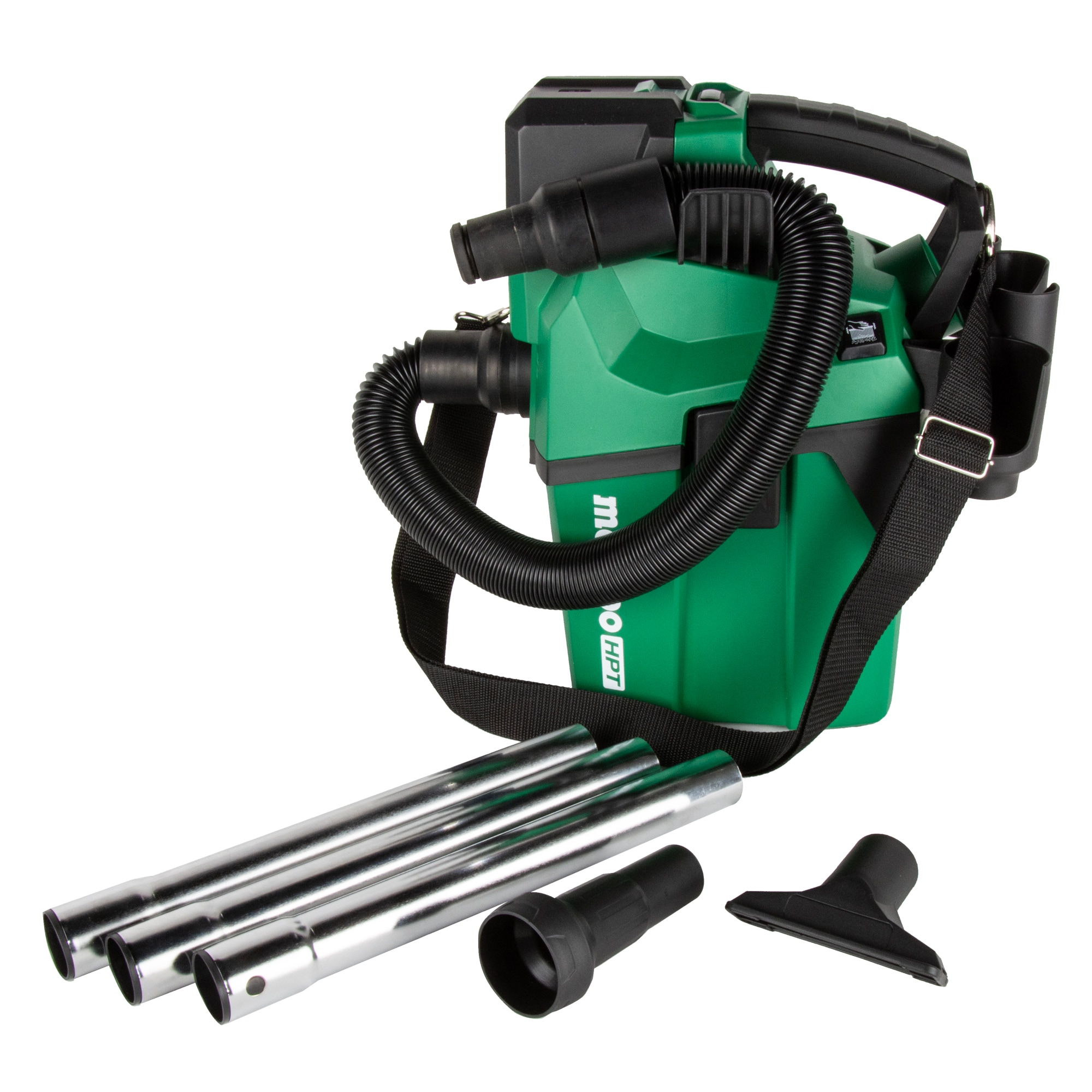 Metabo HPT 18V Cordless Wet/Dry Vacuum, 1.6 Gallon HEPA Filter Vacuum, Powerful 74 CFM Airflow, 8 ft. of Stretchable Hose, Eco and Boost Modes, Lightweight Design, Tool Body Only, RP18DAQ4 - Image 1