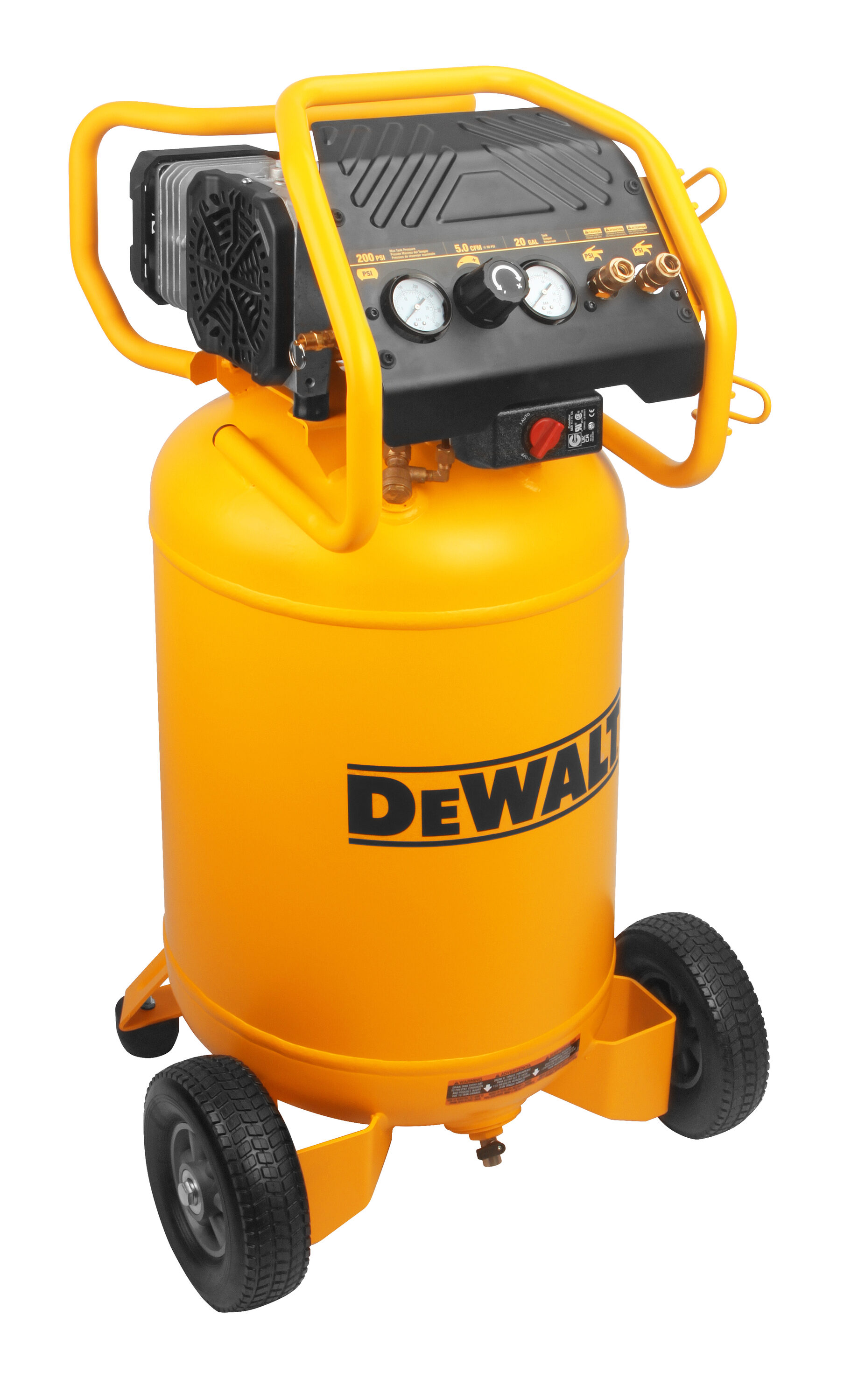 DEWALT XTREME Quiet 2 Stage 20-Gallon Portable Electric 200 PSI Vertical Air Compressor - Image 1