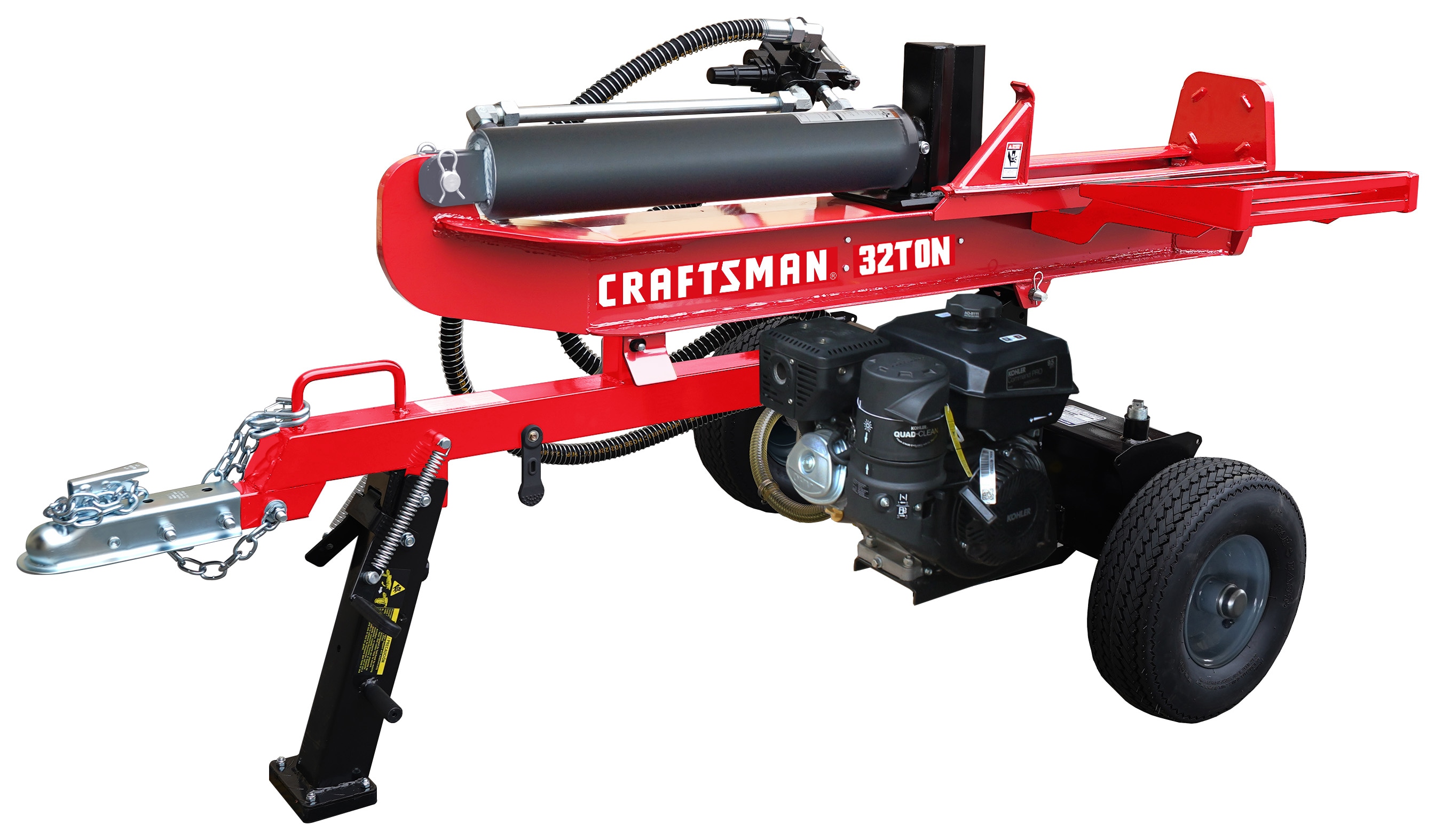 CRAFTSMAN 32 -Ton 277-cc Horizontal and vertical Gas Log Splitter with KOHLER Engine - Image 1