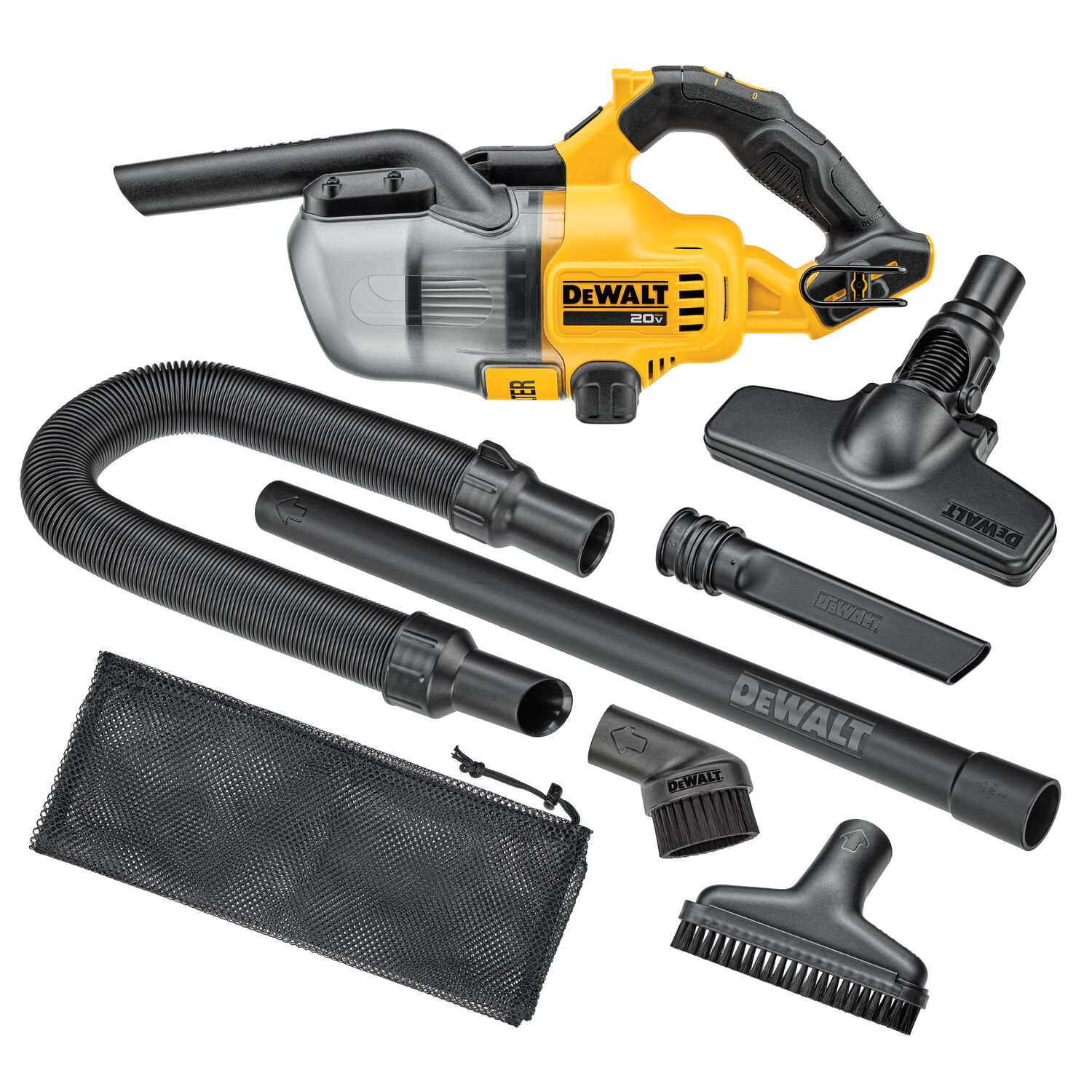 20V MAX Cordless 10,000 PSI Variable Speed Grease Gun and 20V MAX Stick Vacuum with 4.0Ah Battery and Charger - Image 1
