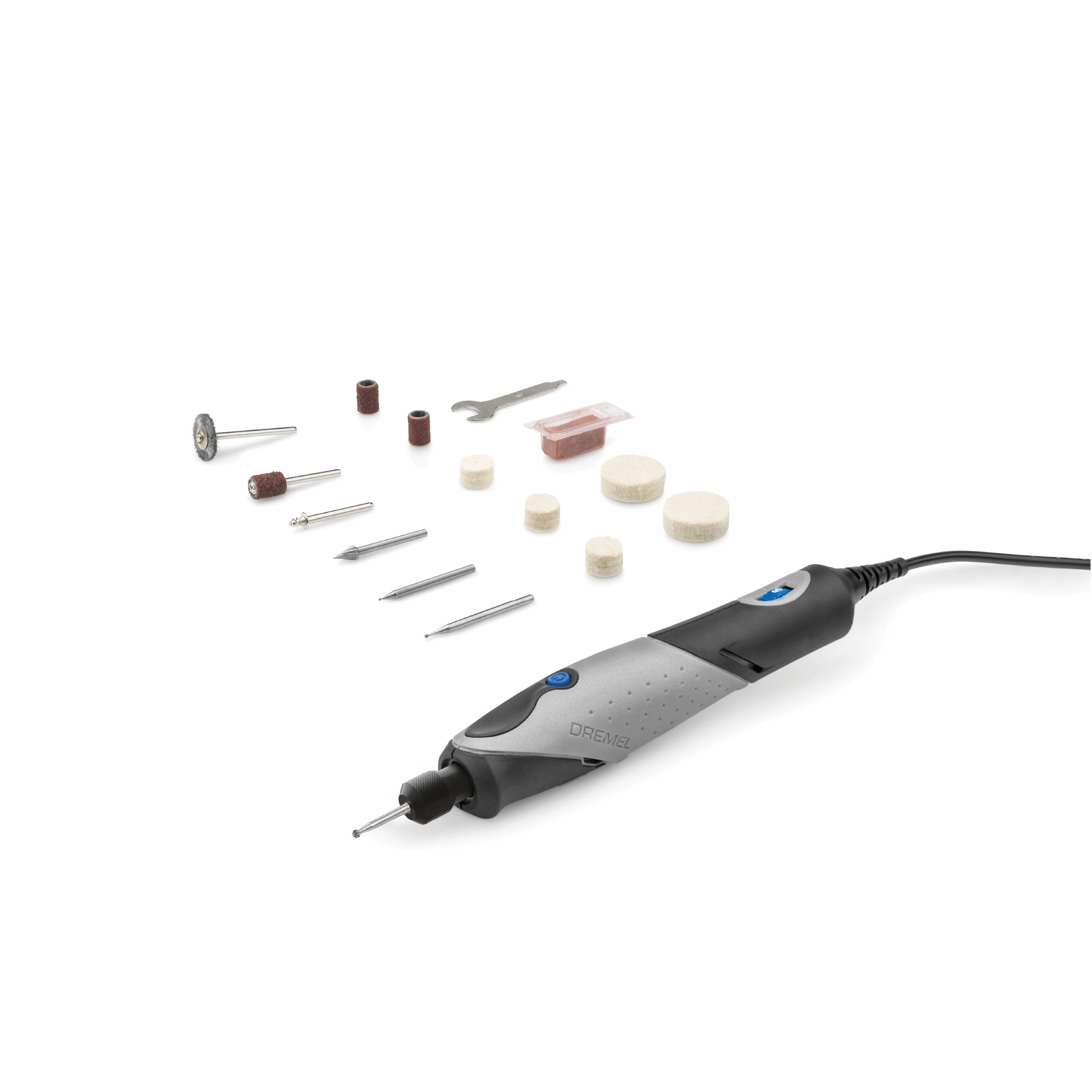 Stylo+ Versatile Corded Craft Rotary Tool Kit with 15 Accessories - Image 1