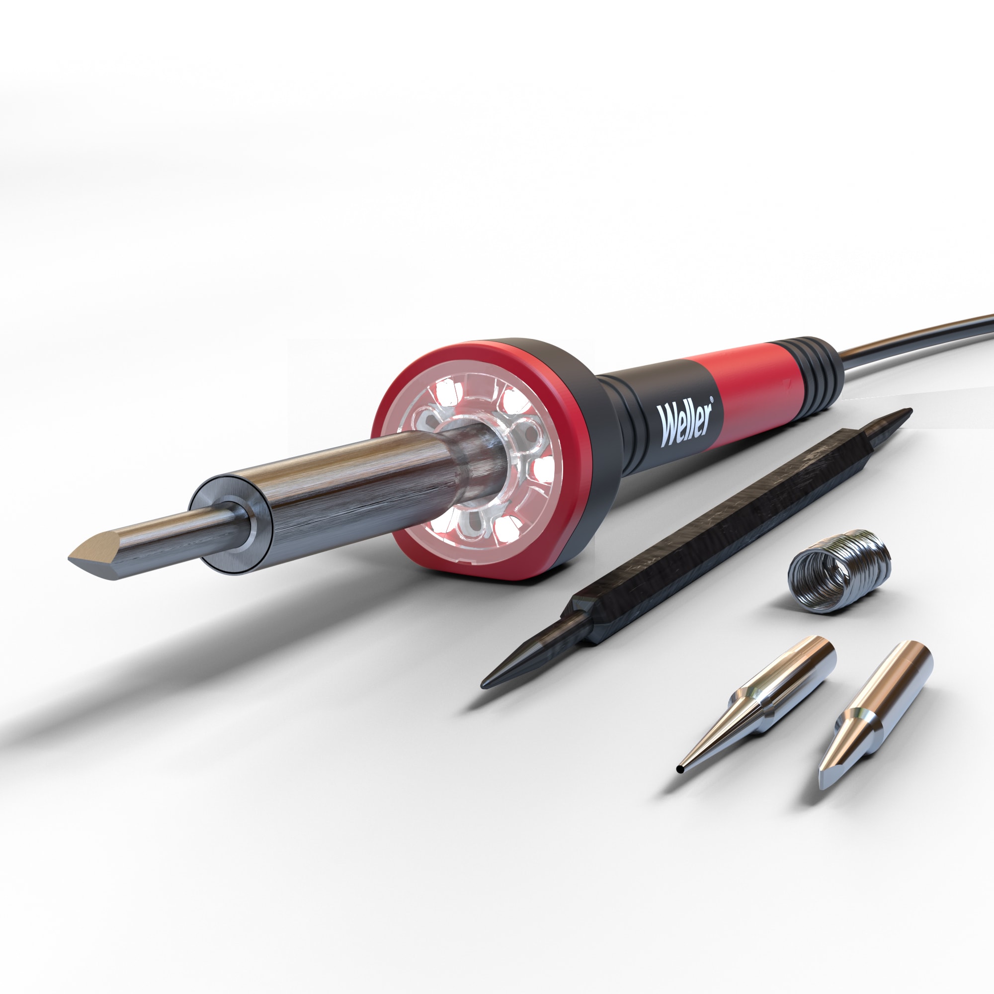 Weller 60W/120V Soldering Iron Kit, LED Halo Ring - WLIRK6012A - Image 1