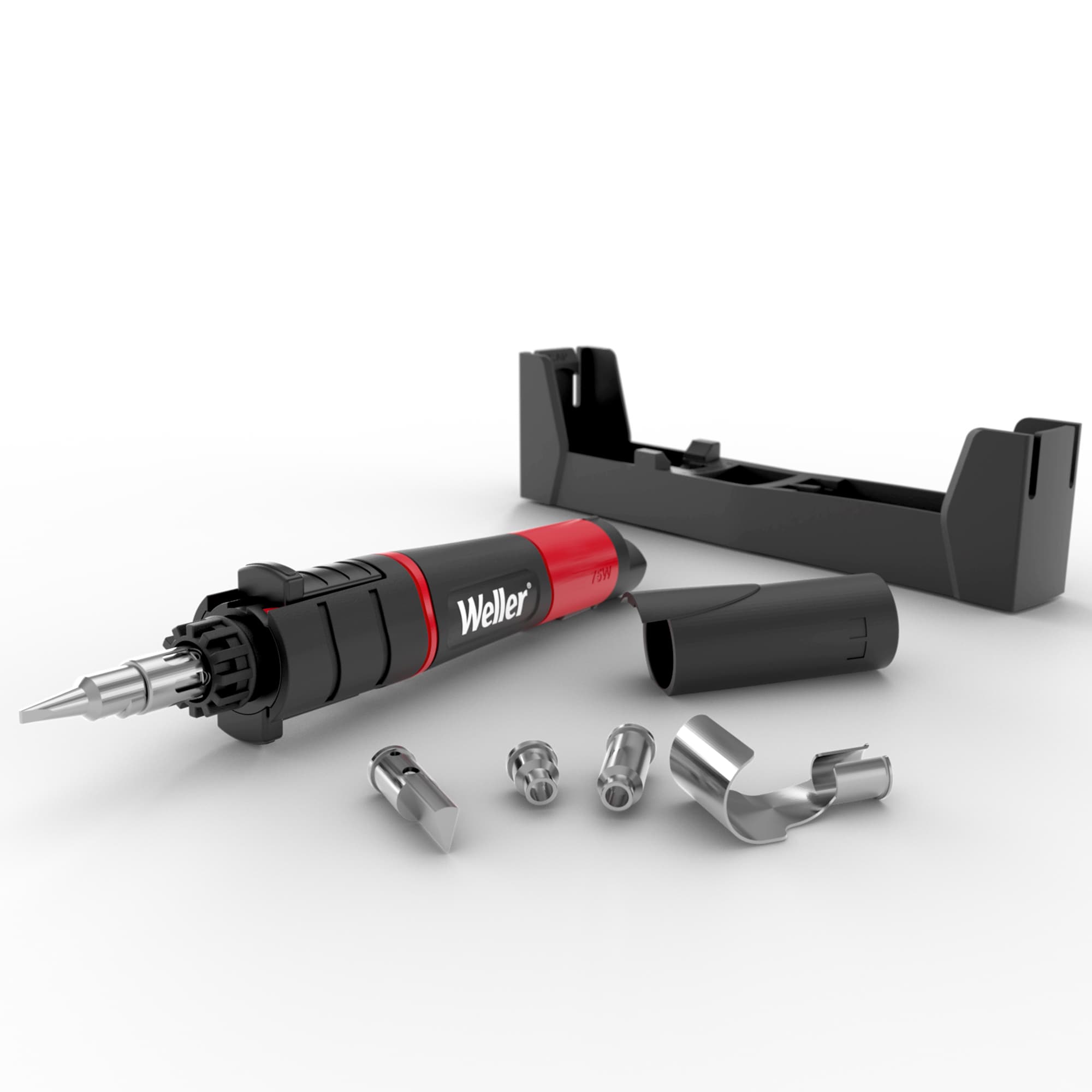 25-Watt to 75-Watt Butane Powered Cordless Soldering Iron Kit with Heat Tool (Butane not Included) - Image 1