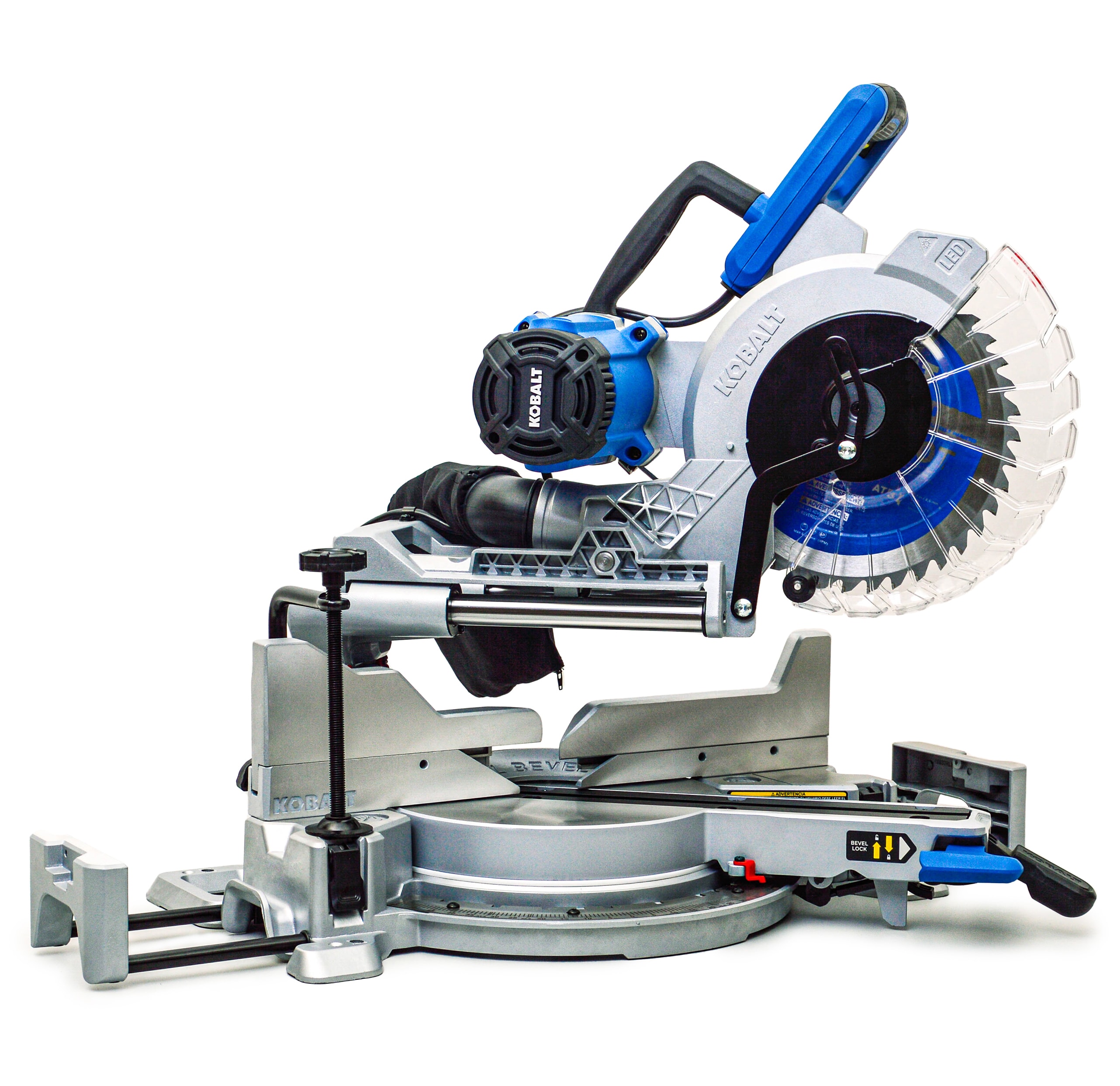 Kobalt Compact 10-in 15-Amp Dual Bevel Sliding Compound Corded Miter Saw - Image 1