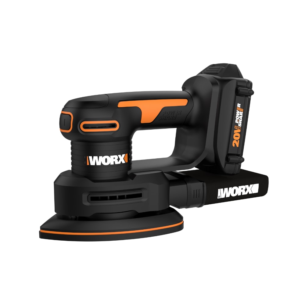 WORX Power Share 20-Volt Detail Cordless Sander with Dust Management Battery Included - Image 1