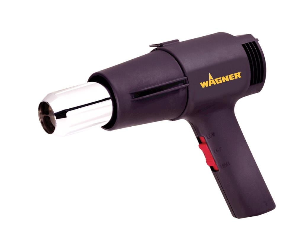 Wagner Spraytech 0503008 HT1000 Heat Gun, 2 Temp Settings 750ᵒF & 1000ᵒF, Great for Soften paint, Caulking, Adhesive, Putty Removal, Shrink Wrap, Bend Plastic Pipes, Loosen Rusted Nuts or Bolts - Image 1