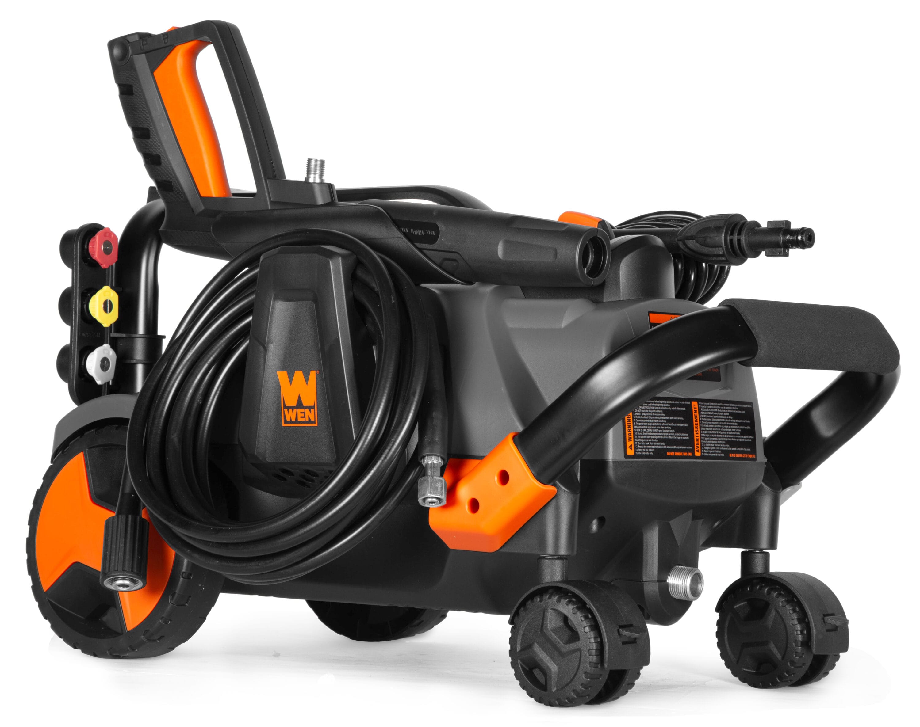WEN 2200-PSI 1.65-GPM Cold Water Electric Pressure washer with 3 Spray Tips - Image 1
