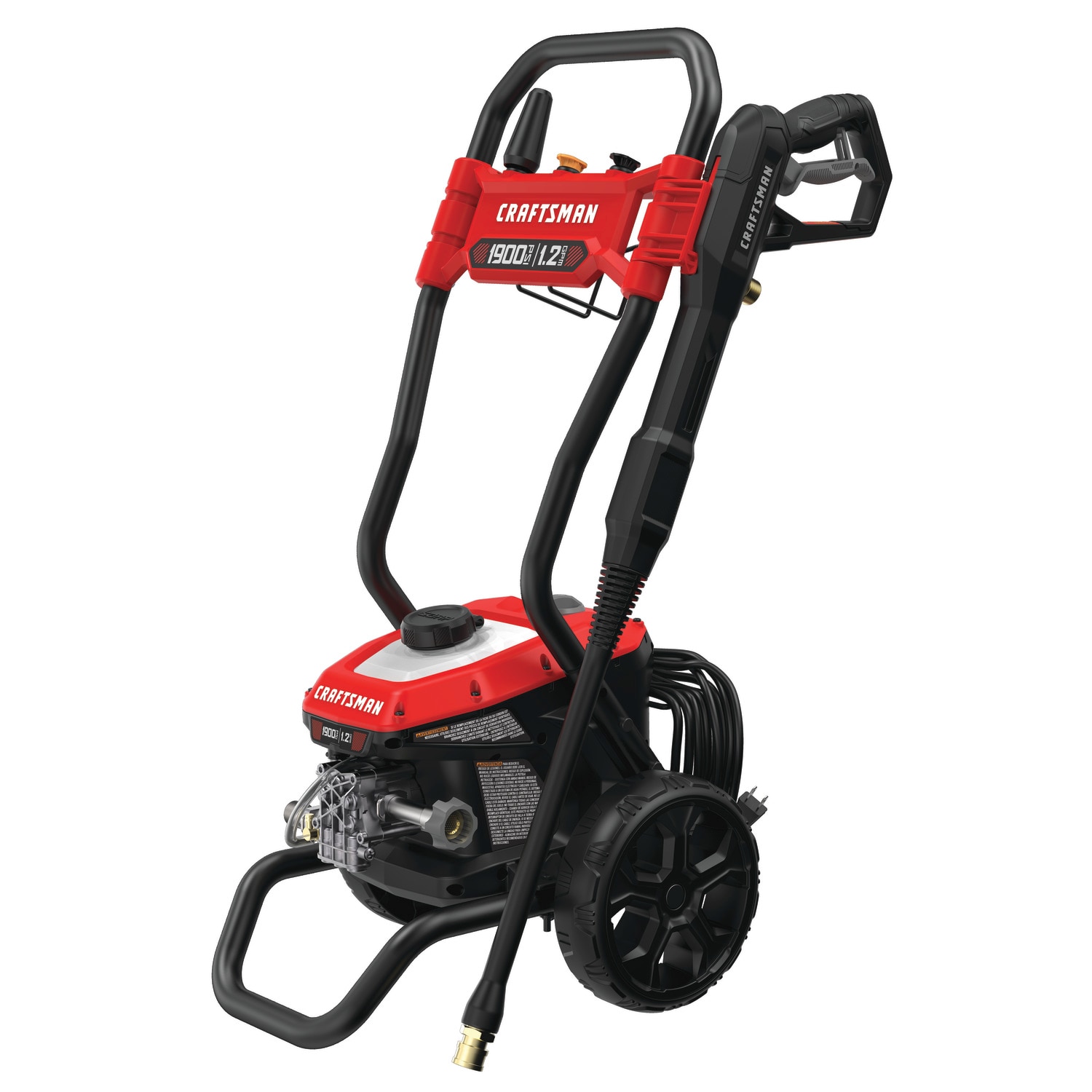 CRAFTSMAN Electric Pressure Washer, Cold Water, 1900 -PSI, 1.2-GPM, Corded (CMEPW1900) - Image 1
