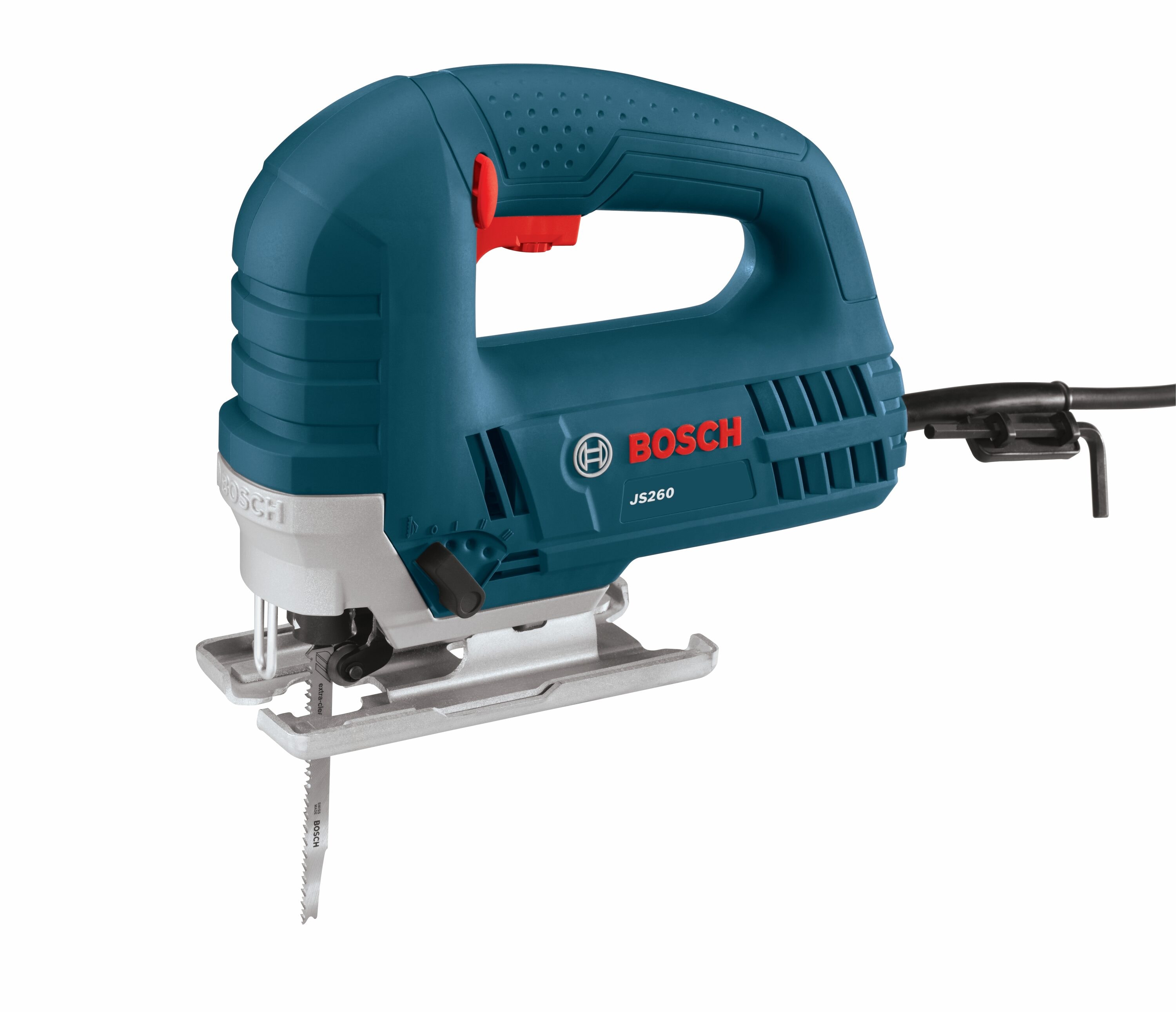 6 Amp Corded Variable Speed Top-Handle Jig Saw Kit with Assorted Blades and Carrying Case - Image 1