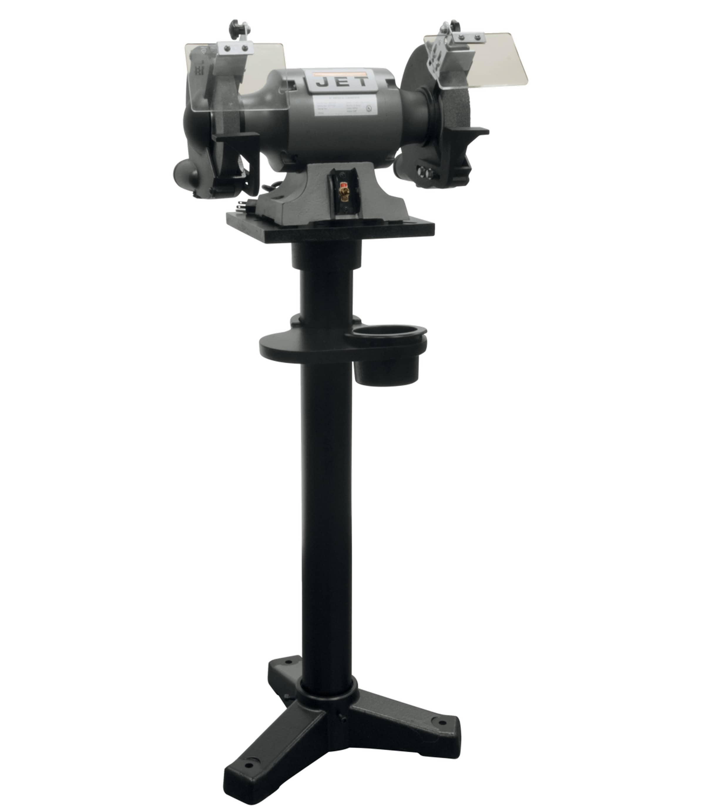 10 in. Shop Bench Grinder with Stand JBG-10B, 1-1/2 HP 115-Volt - Image 1