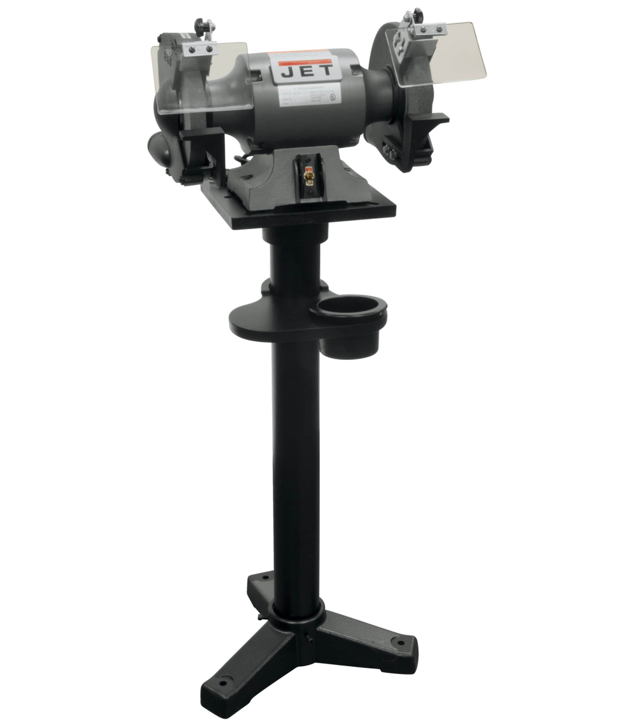 JBG-8A 8 in. Shop Grinder and JPS-2A Stand - Image 1