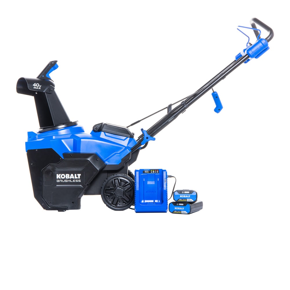Kobalt Gen4 40-volt 21-in Single-stage Push Battery Snow Blower 4.0 Ah (Battery Included) (Charger Included) - Image 1