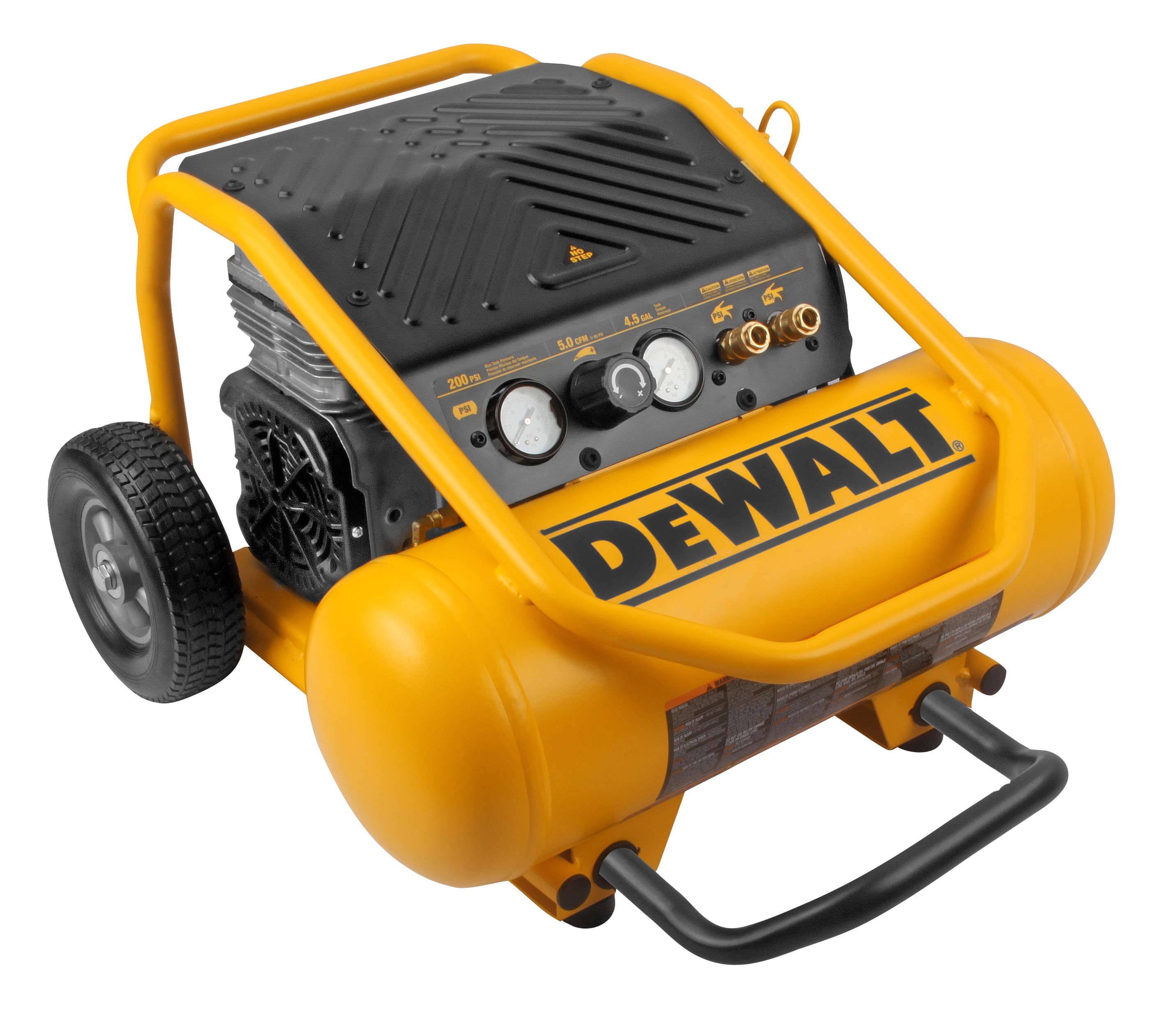 DEWALT XTREME Quiet 2 Stage 4.5-Gallon Portable Electric 200 PSI Hot dog Air Compressor - Image 1