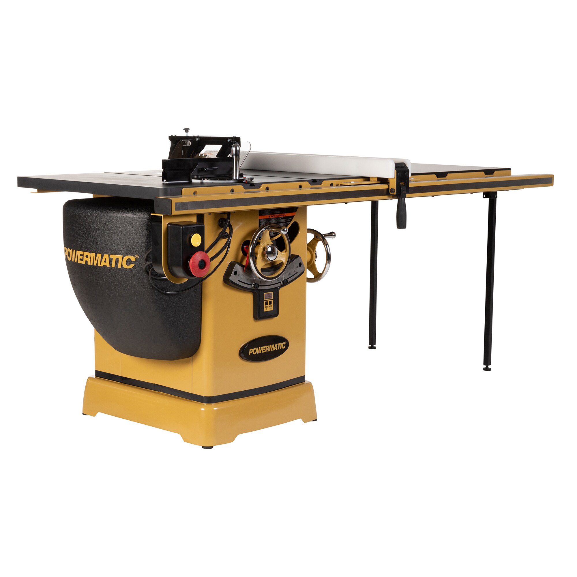 Powermatic PM2000T ArmorGlide 50-In Rip 10-in 20 -Amp 230 -Volt Cabinet Table Saw - Image 1
