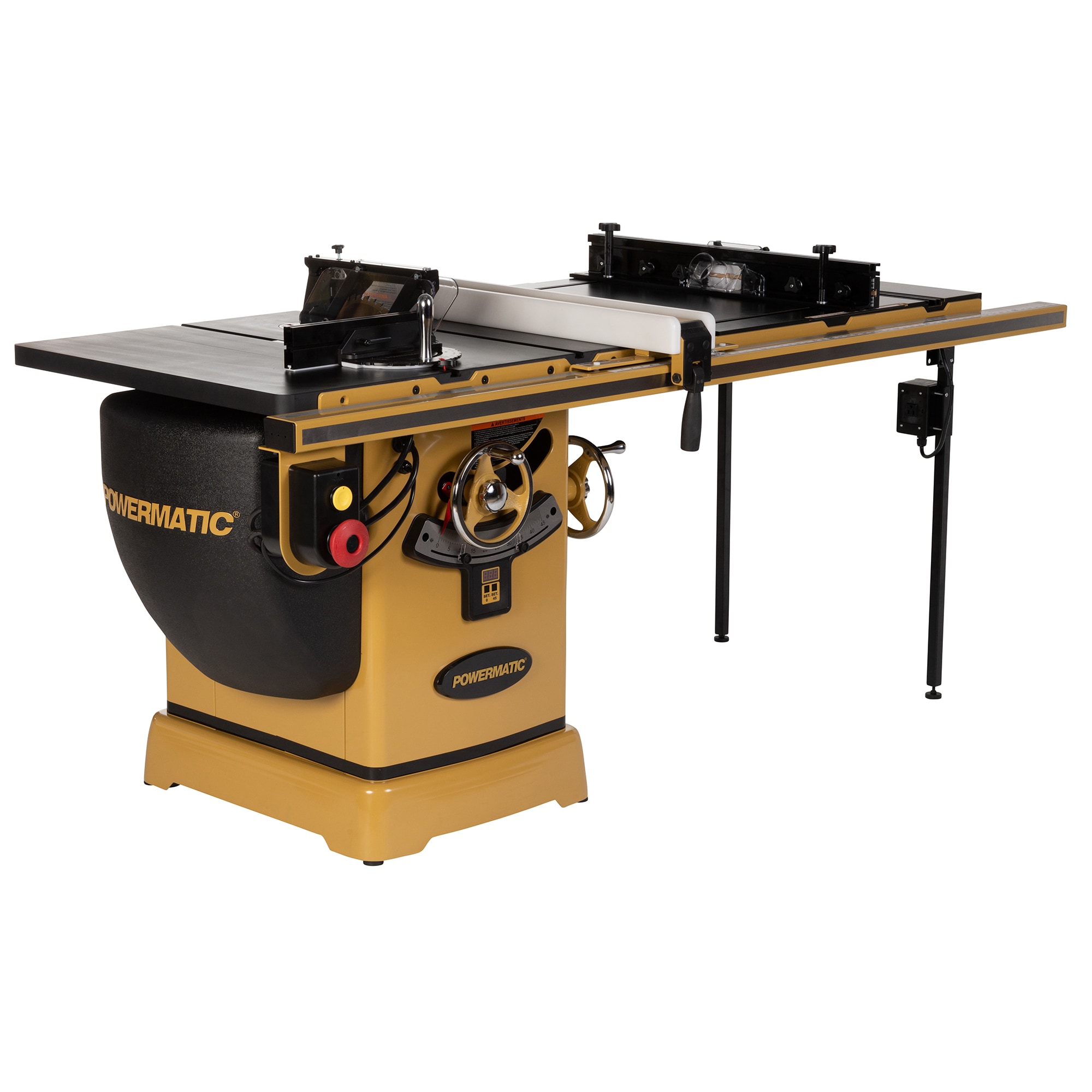 Powermatic ArmorGlide 10-Inch Table Saw, 50-Inch Rip, Router Lift, 3 HP, 230V 1Ph (PM2000T) - Image 1