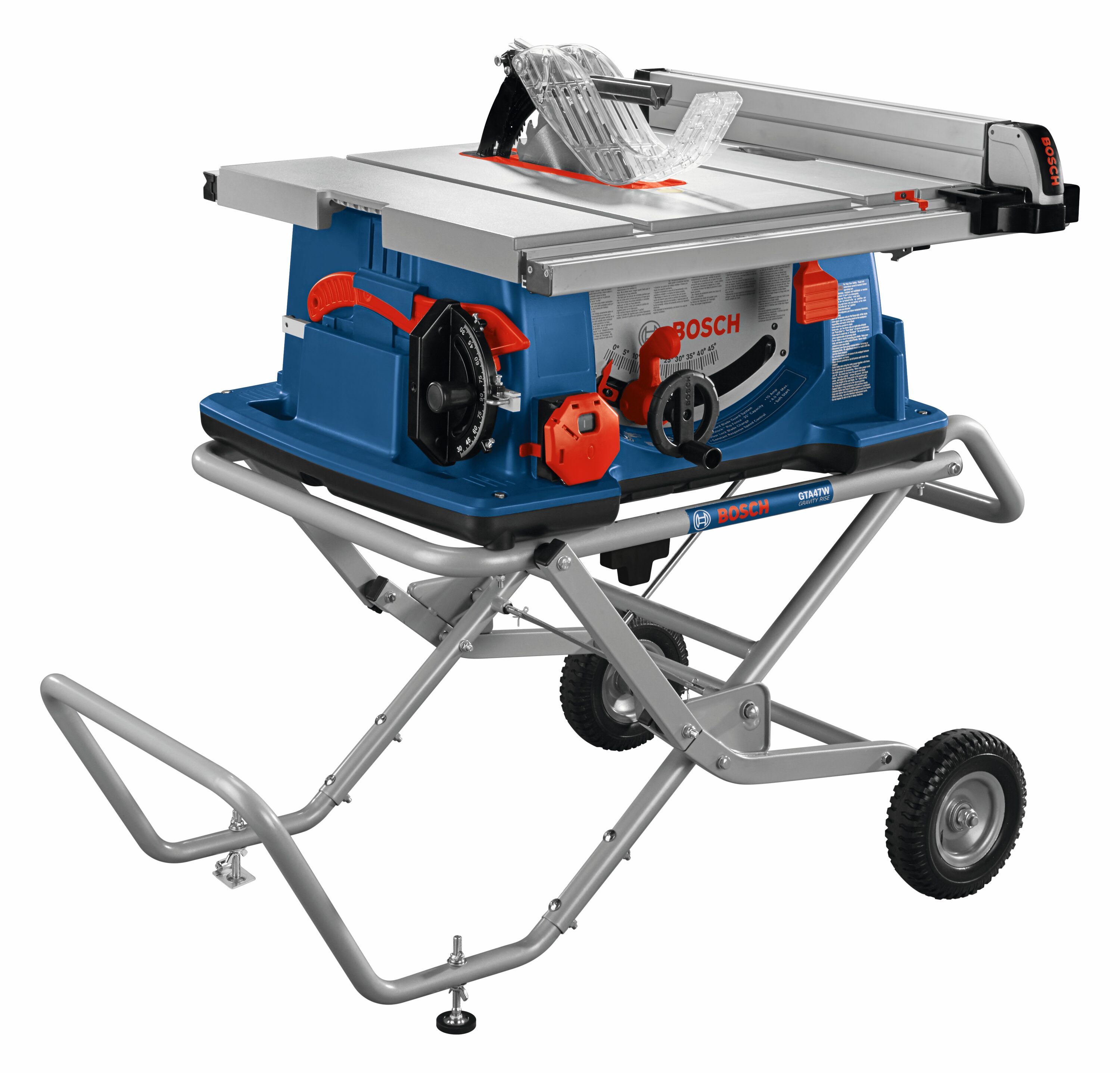 Bosch 10-in 15 -Amp 120 -Volt Portable Benchtop Table Saw with Gravity Rise Stand - Image 1