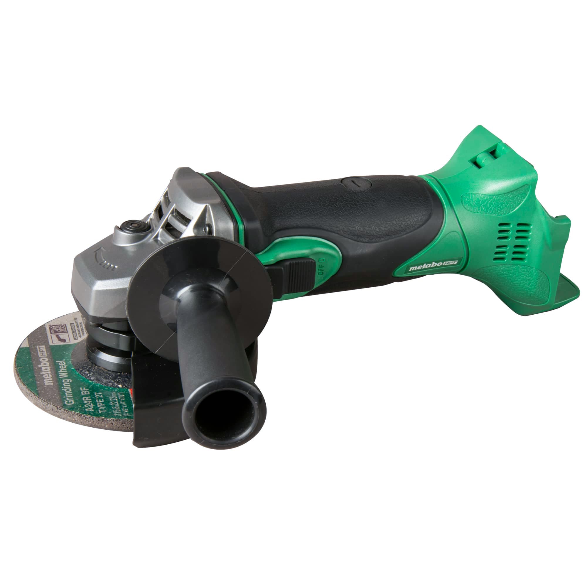 Metabo HPT 4.5-in 18-volt 18 Sliding Switch Cordless Angle grinder - Image 1