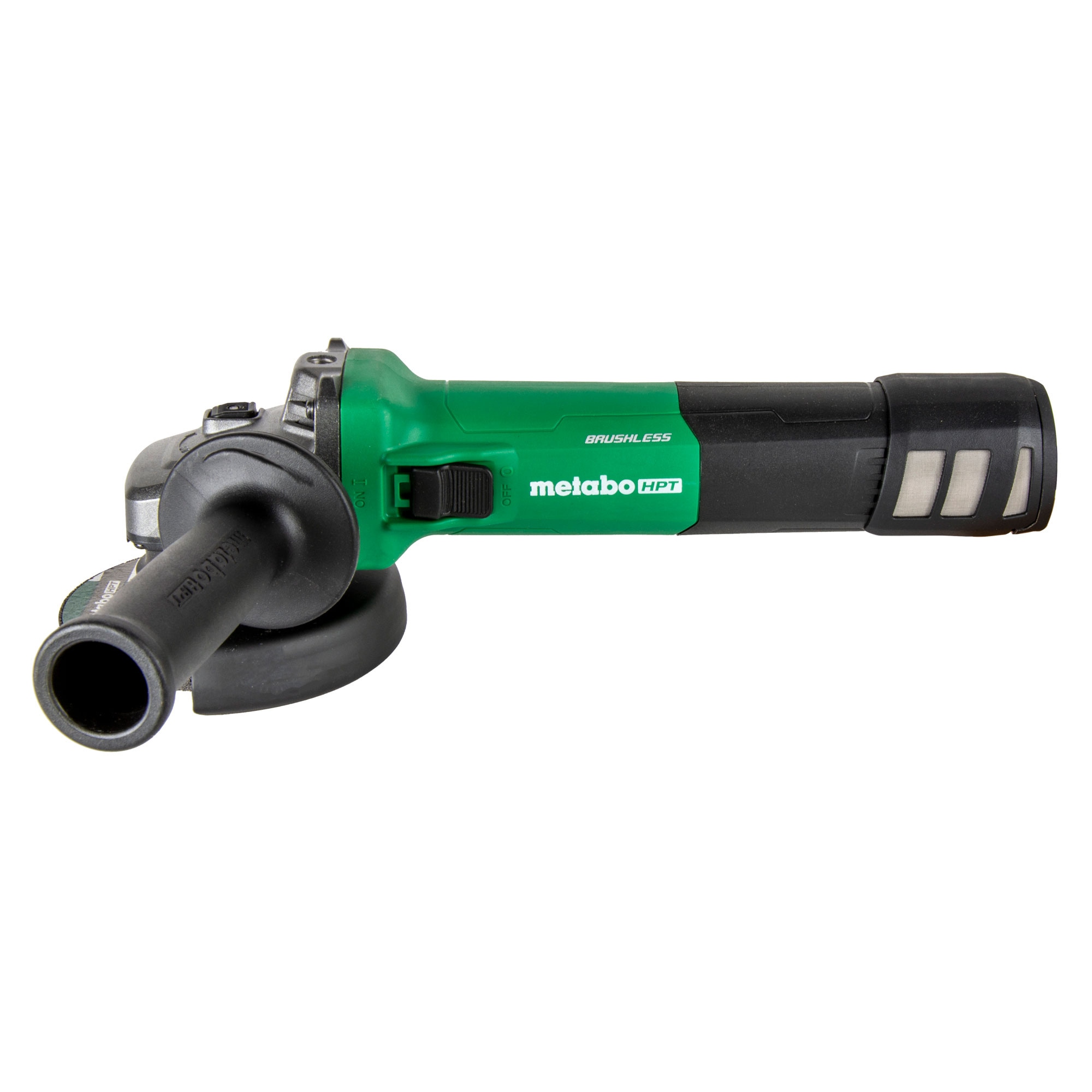 Metabo HPT Angle Grinder | 4-1/2-Inch | 12 Amp | AC Brushless Motor | Variable Speed | 3-Position Side Handle | G12VE2 - Image 1
