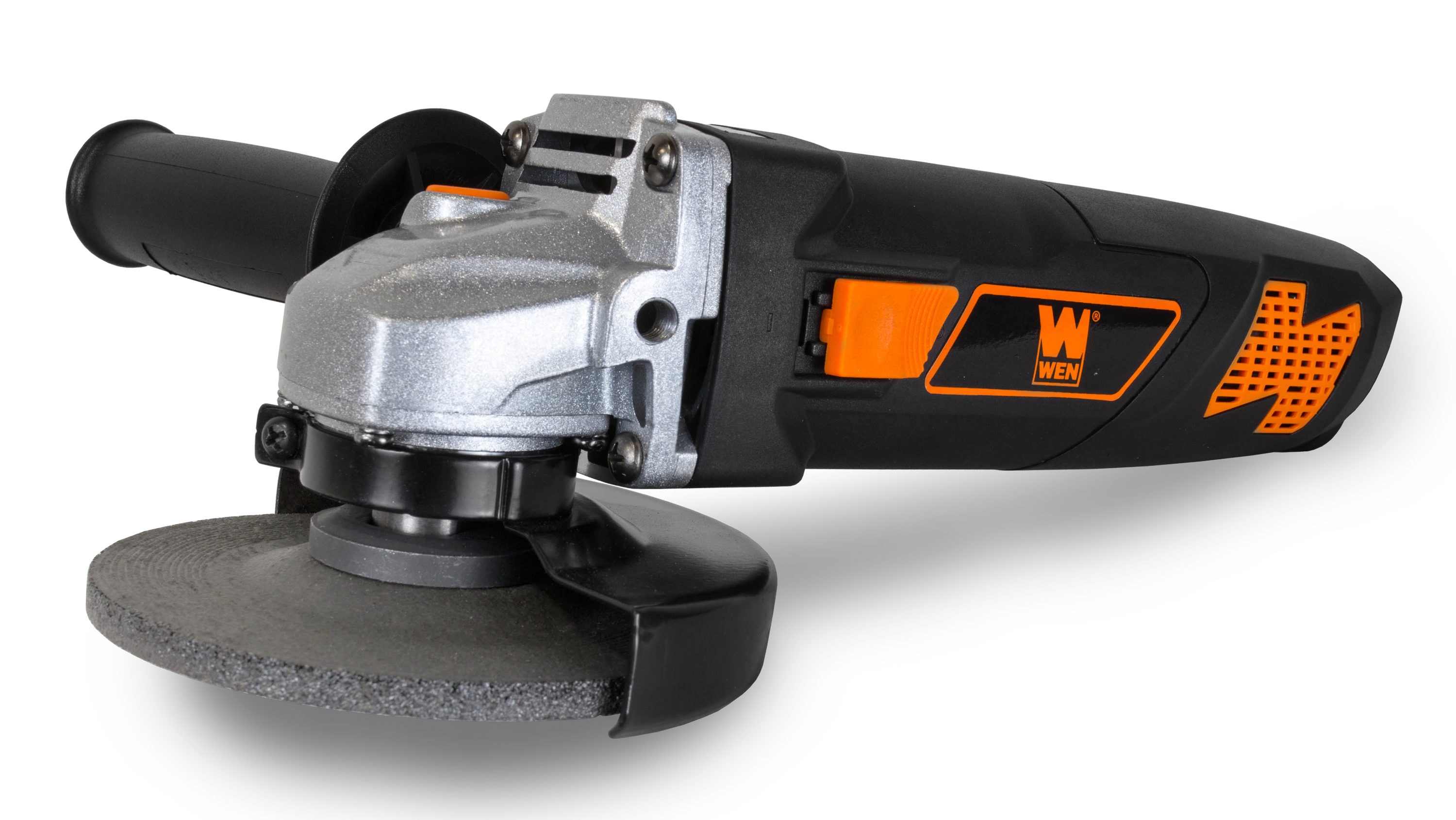WEN 944 7-Amp Angle Grinder, 4-1/2", Grey,black,orange - Image 1