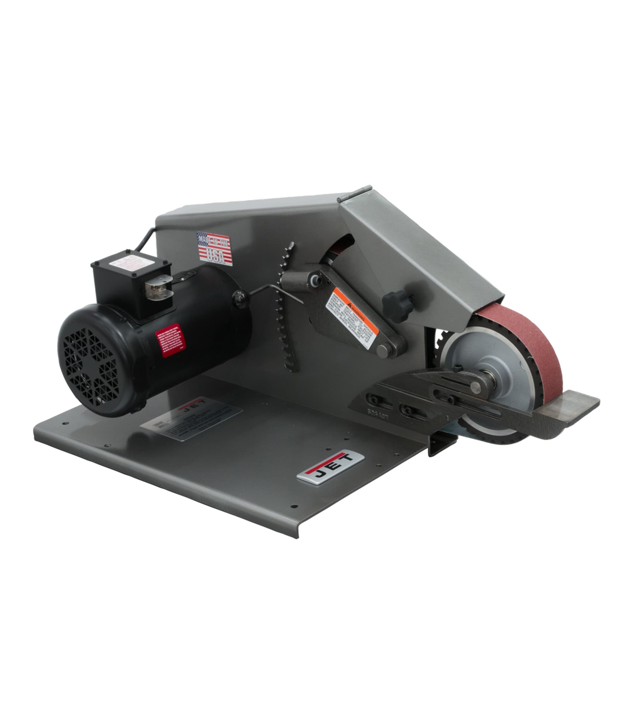 JET 2" x 72" Square Wheel 115-Volt 15 -Amp Brushless Belt Sander - Image 1