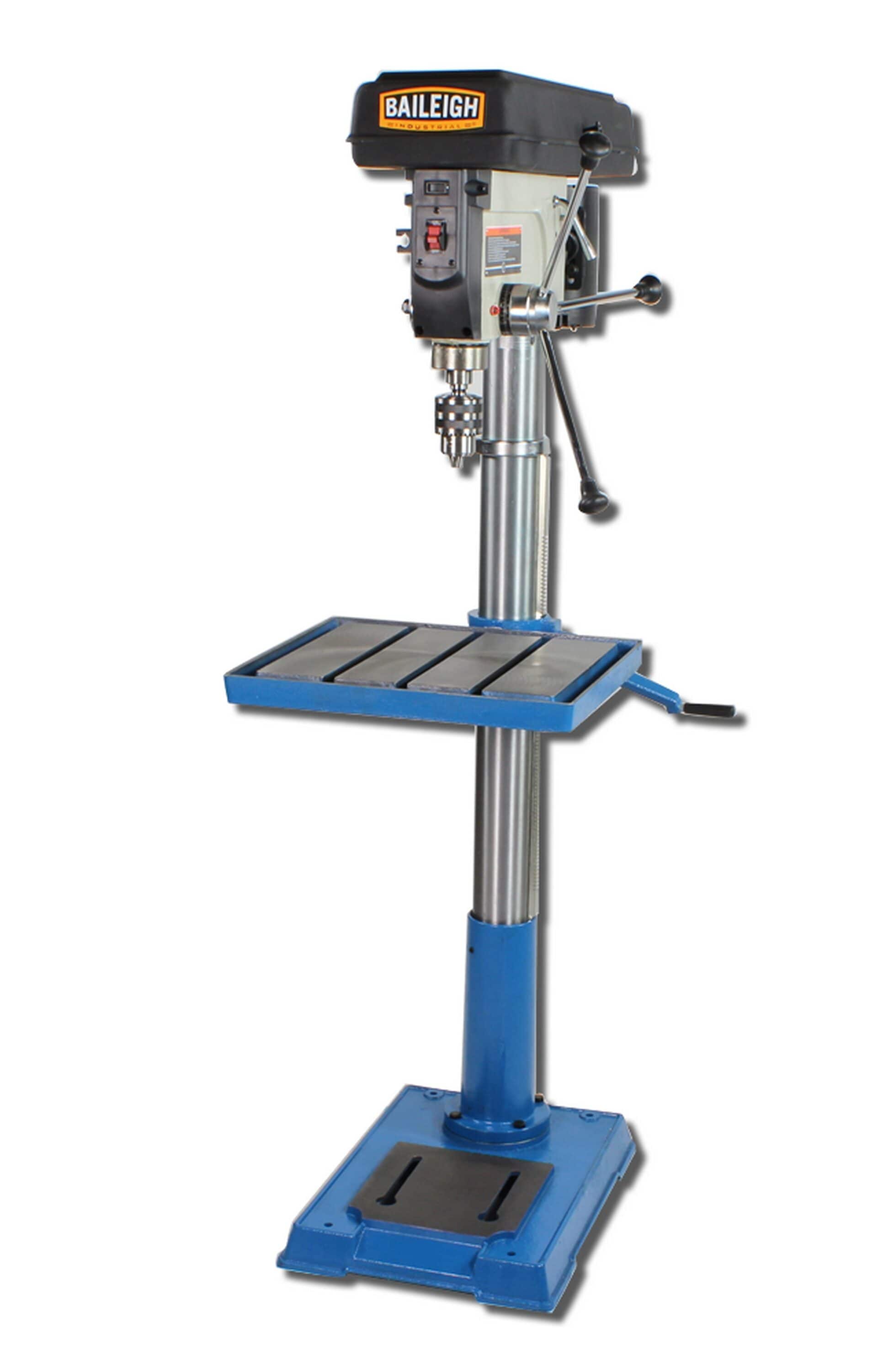 Baileigh Industrial Drill Press 15 -Amp Variable -Speed Floor Drill Press - Image 1