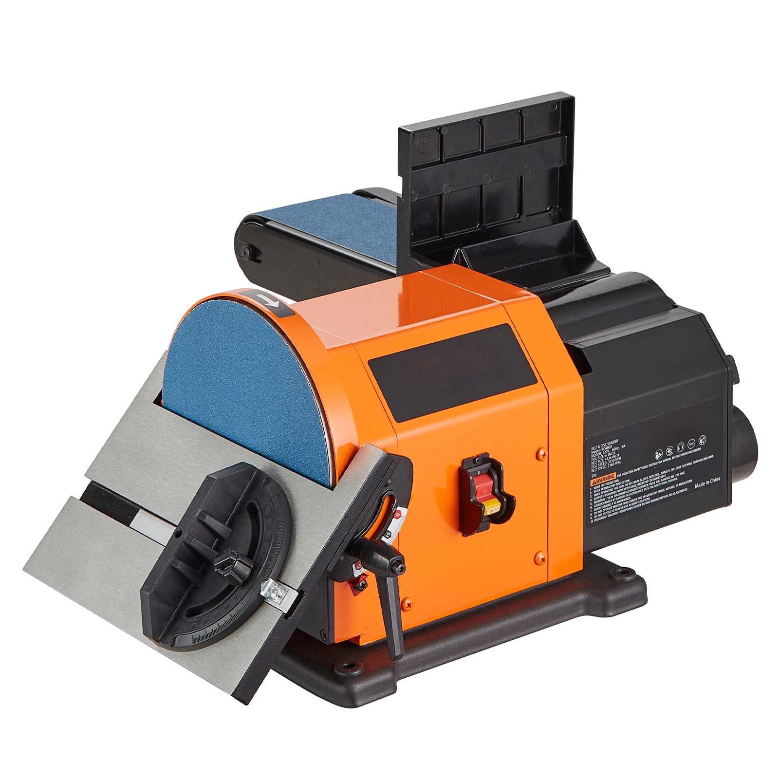 VEVOR 120-Volt 5 -Amp Brushless Belt Sander with Dust Management - Image 1