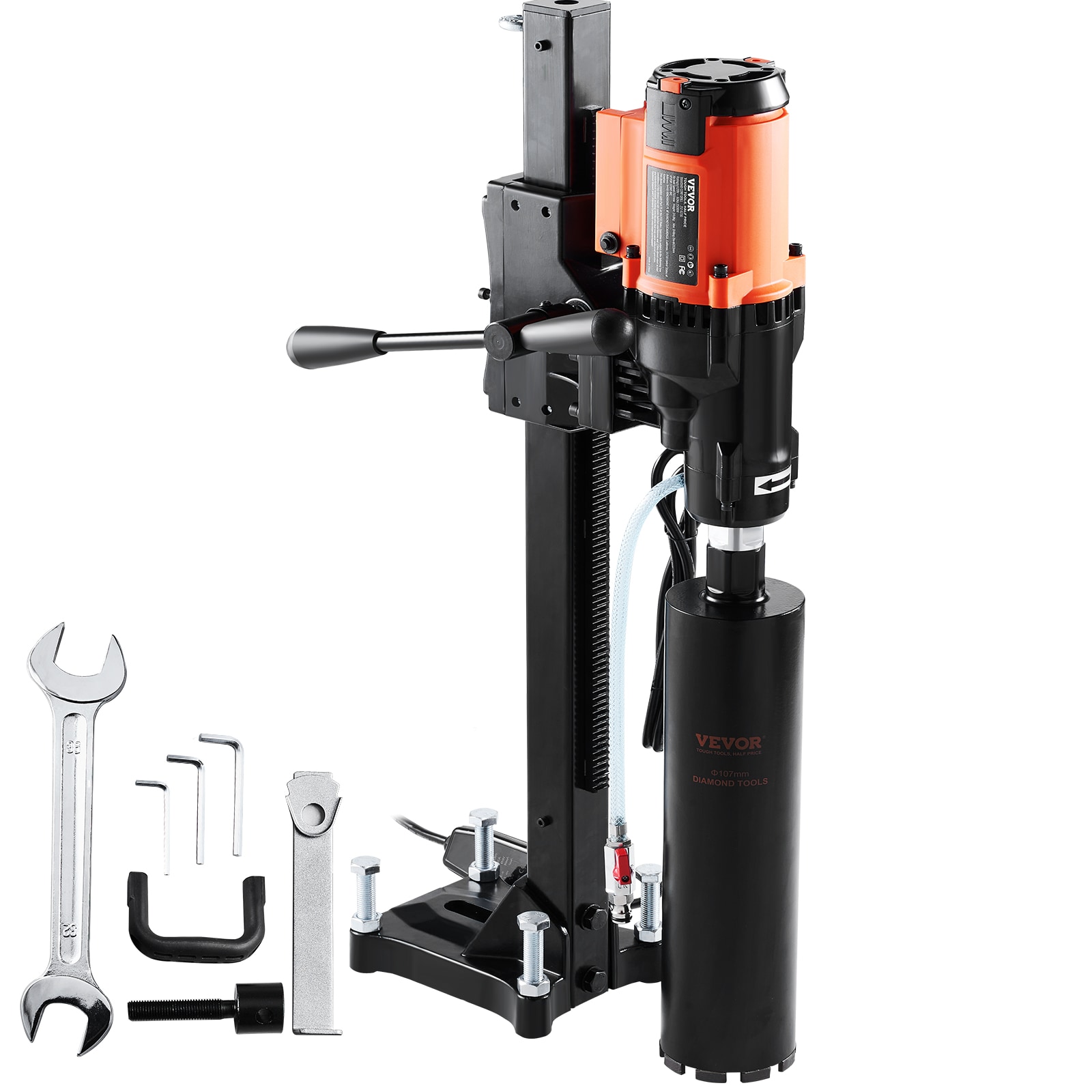 VEVOR 15 -Amp 5/8-in SDS-max Variable Speed Rotary Hammer Drill - Image 1