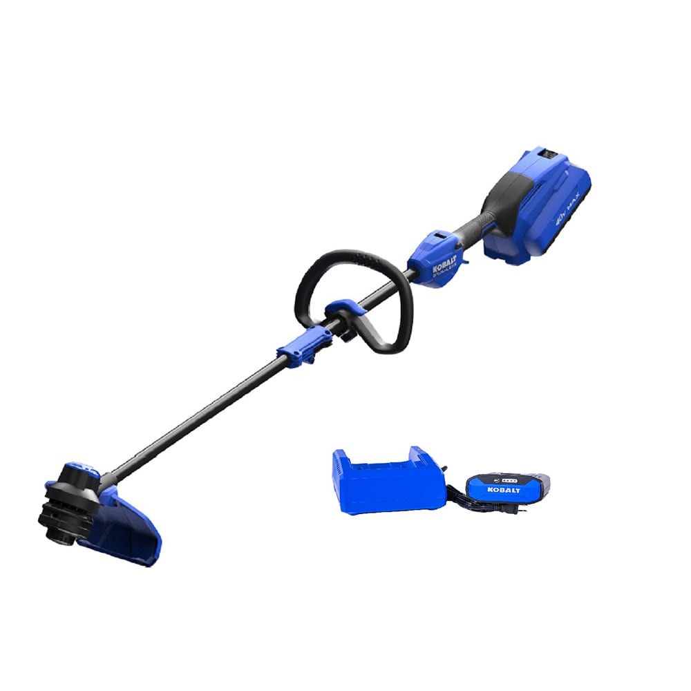 Kobalt Gen4 40-volt 15-in Straight Shaft Battery String Trimmer 4.0 Ah (Battery Included) (Charger Included) - Image 1