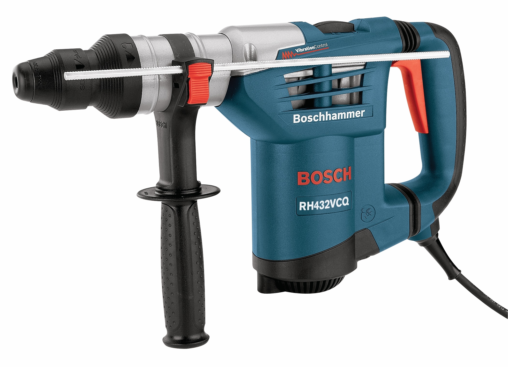 8.5 Amp 1-1/4 in. Corded Variable Speed SDS-Plus Concrete/Masonry Rotary Hammer Drill with Carrying Case - Image 1