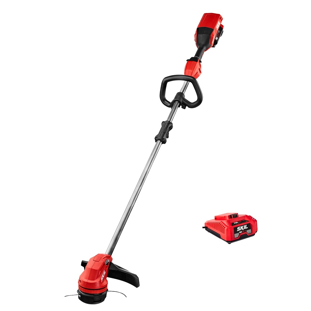 SKIL 40-volt 14-in Straight Shaft Battery String Trimmer 2.5 Ah (Battery Included) (Charger Included) - Image 1