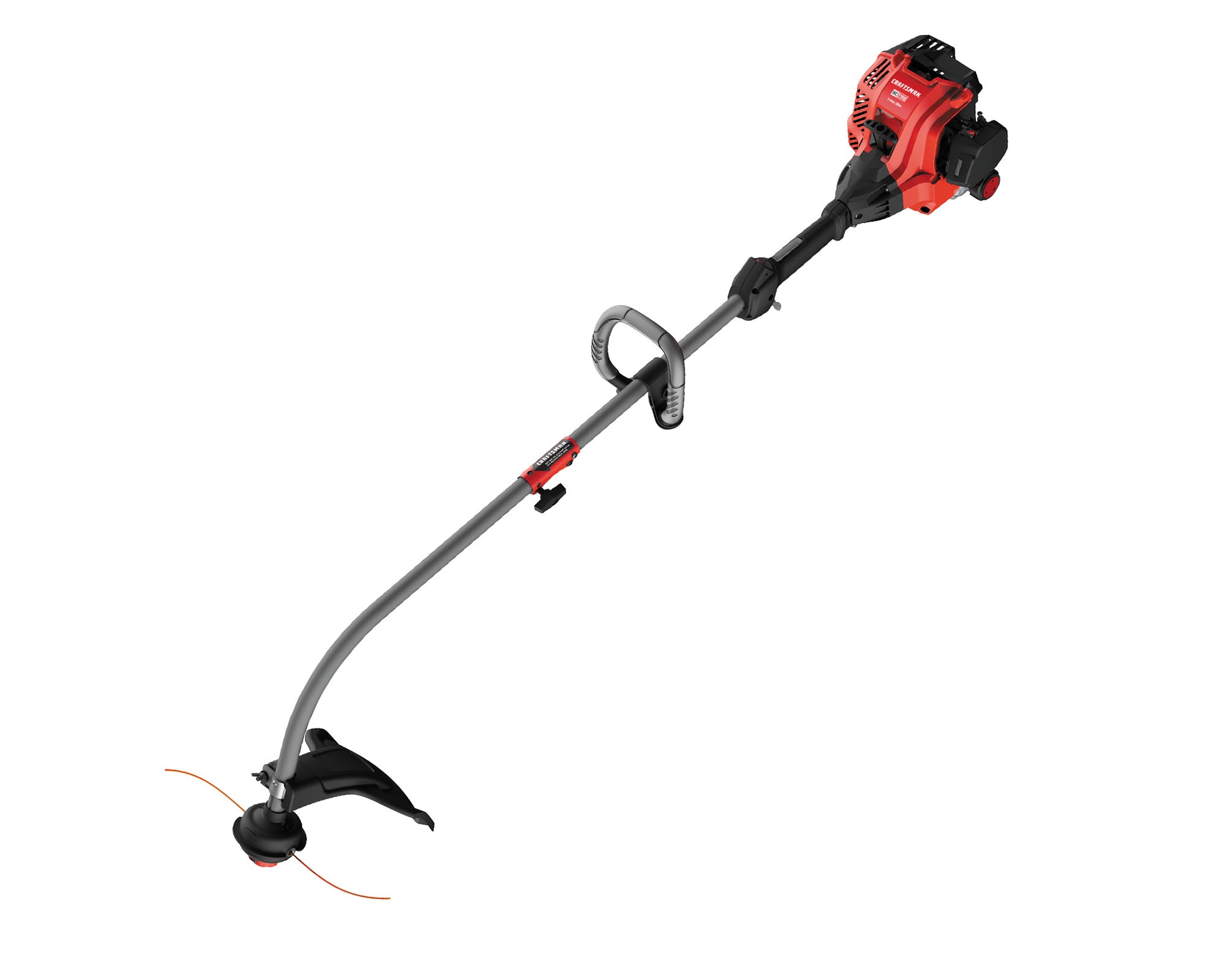 CRAFTSMAN WC2200 25-cc 2-cycle 17-in Curved Shaft Attachment Capable Gas String Trimmer - Image 1