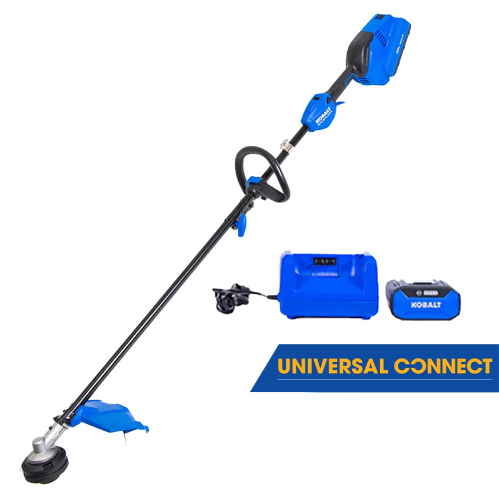 Kobalt Gen4 40-volt 15-in Straight Shaft Attachment Capable Battery String Trimmer 4.0 Ah (Battery Included) (Charger Included) - Image 1