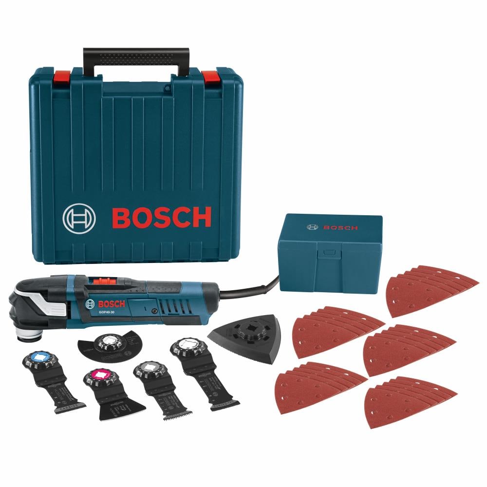 Oscillating Tool Kit, 120 V AC, Corded, 3  Degrees Oscillation Angle, Starlock Plus Series - Image 1