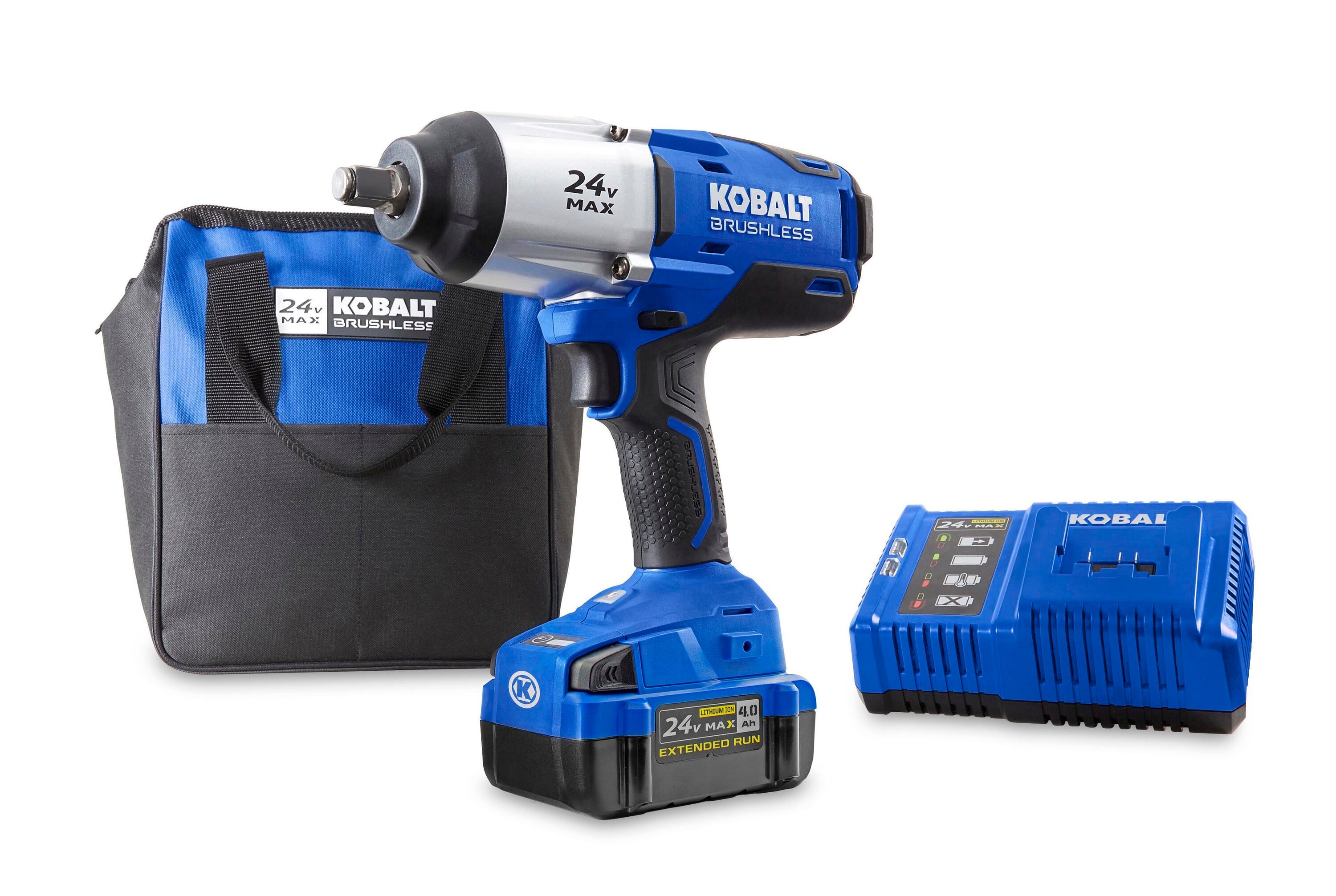 Kobalt 24-Volt Max-Volt 1/2-in Drive Cordless Impact Wrench (Item #672825) - Image 1