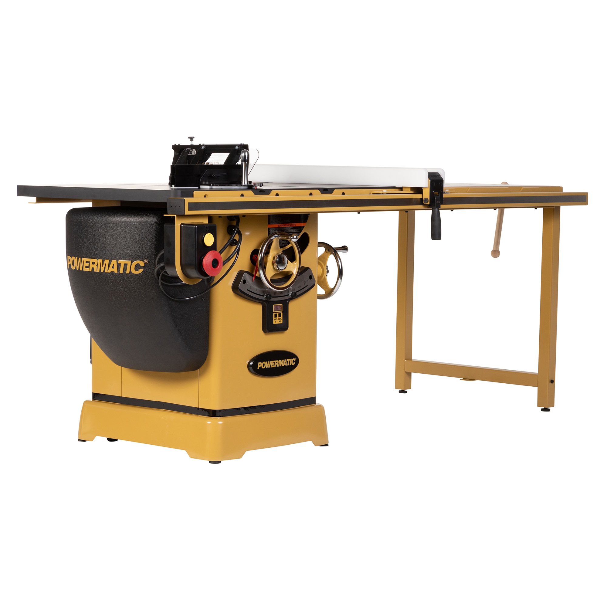 Powermatic ArmorGlide 10-Inch Table Saw, 50-Inch Rip, Workbench, 5 HP, 230V 1Ph (PM2000T) - Image 1