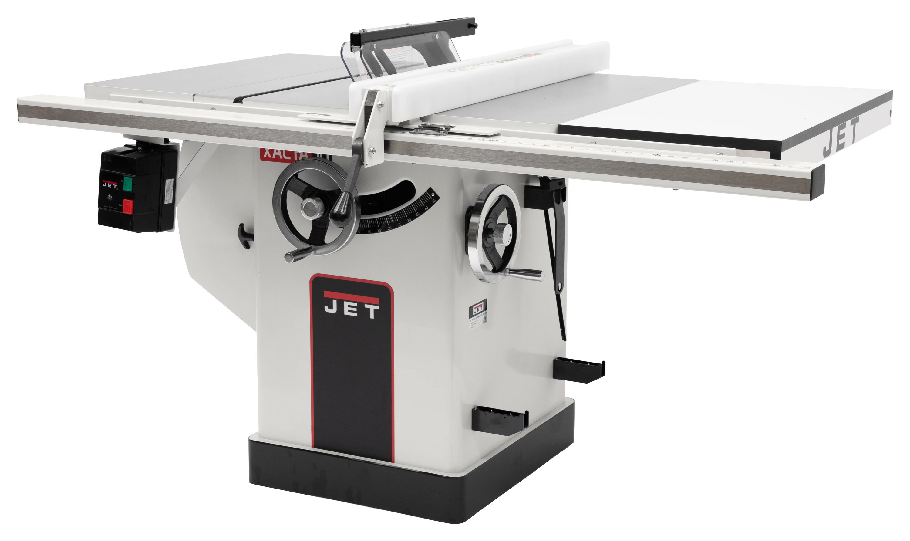 JET 10-Inch Deluxe XACTA Table Saw, 30-Inch Rip, 3 HP, 230V 1Ph (JTAS-10XL30-DX) - Image 1