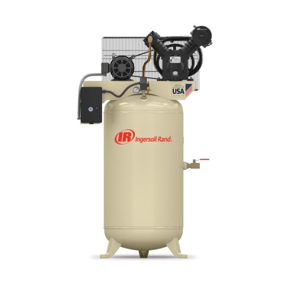 Ingersoll Rand 5 HP 80 gal 230 V 1 Ph Vertical Air Compressor - Image 1