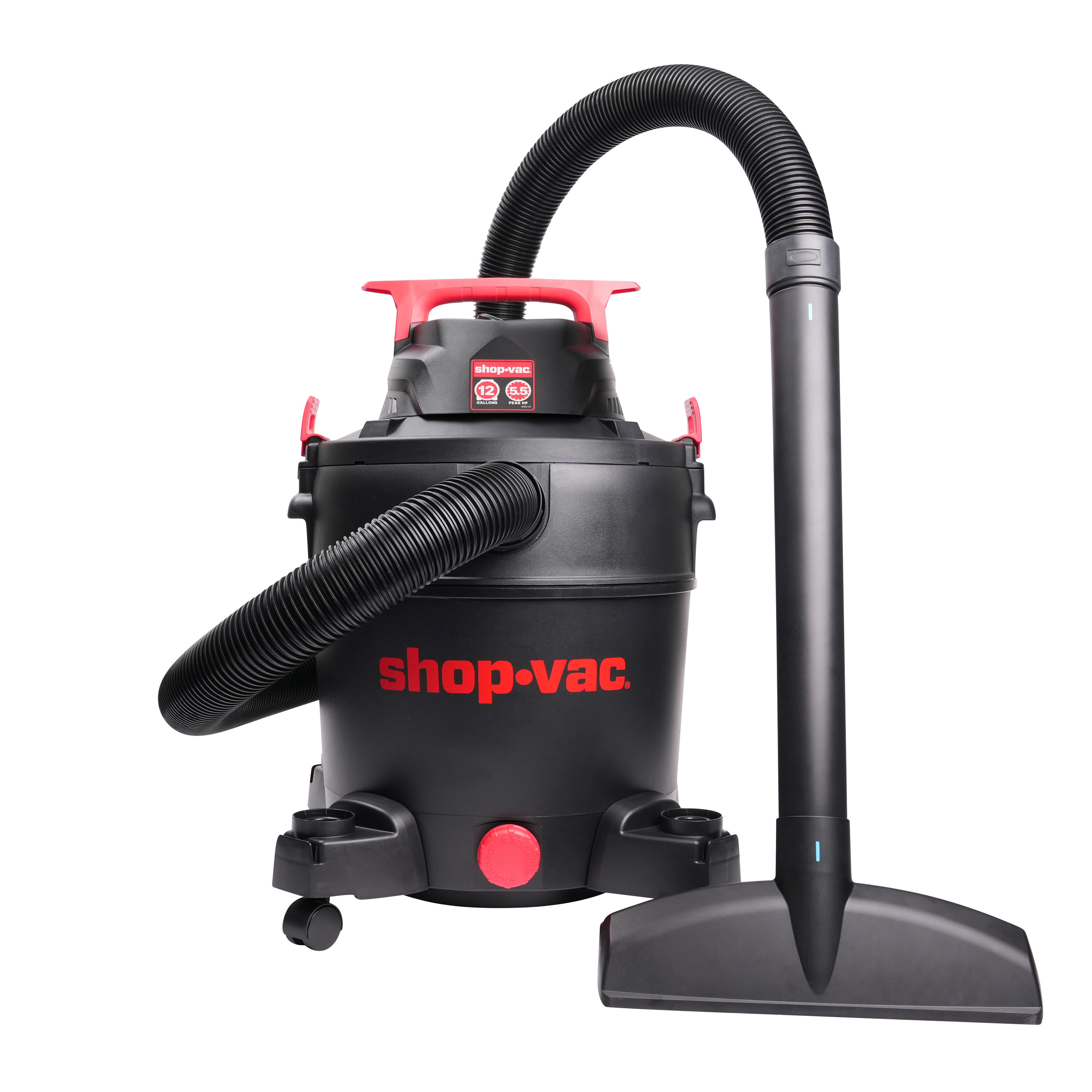 Shop-Vac 12-Gallon 5.5 HP Corded Wet/Dry Shop Vacuum with Accessories Included - Image 1